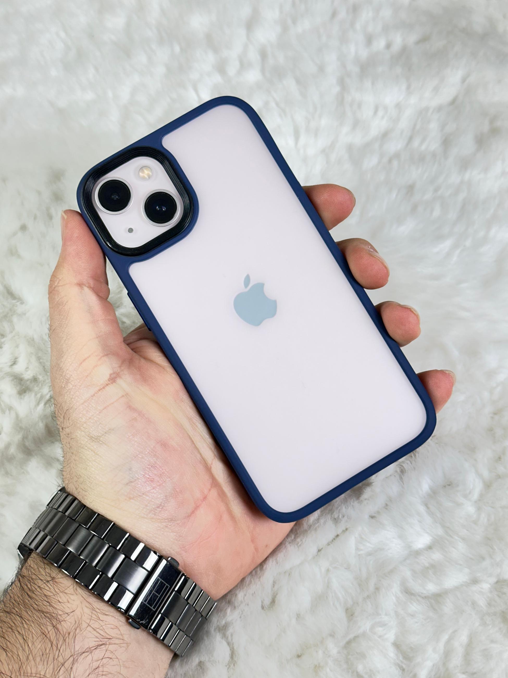 iPhone 13 Arkası Sert Yanları Yumuşak Düz Tiger