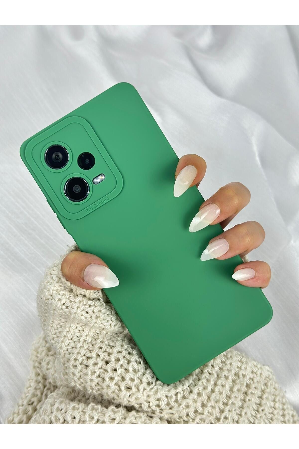 Xiaomi Redmi Note 12 Pro 5g Lansman Kamera Korumalı Içi Kadife Yumuşak Silikon Mara Kılıf