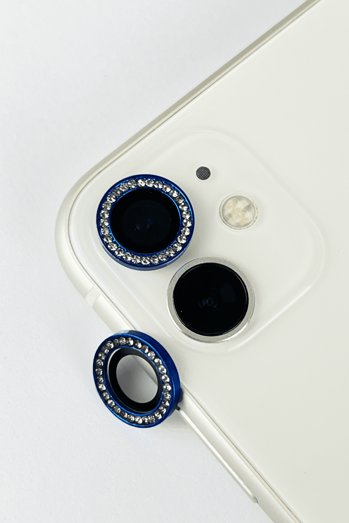 iPhone 12 Uyumlu Swarovski Taşlı Kamera Lens Koruyucu