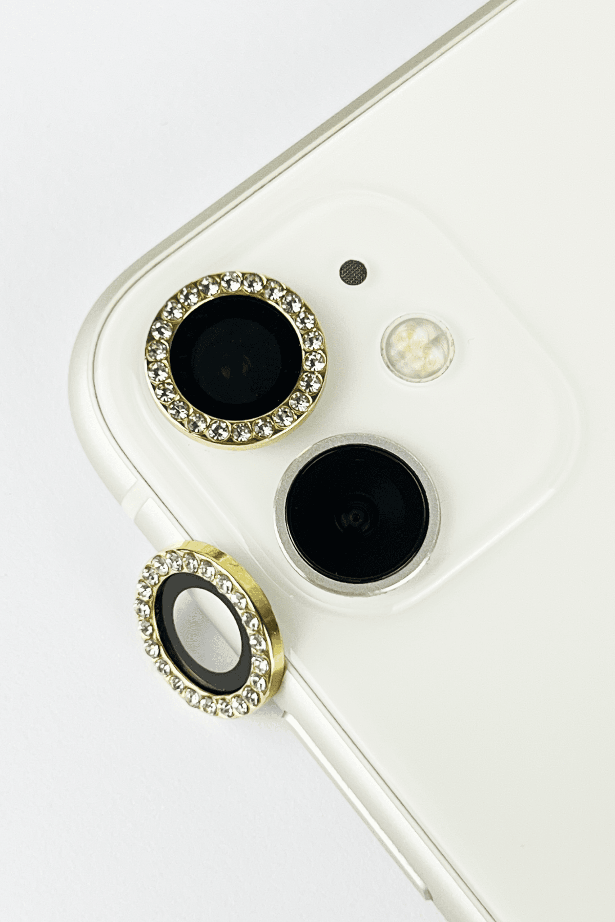 iPhone 12 Uyumlu Swarovski Taşlı Kamera Lens Koruyucu