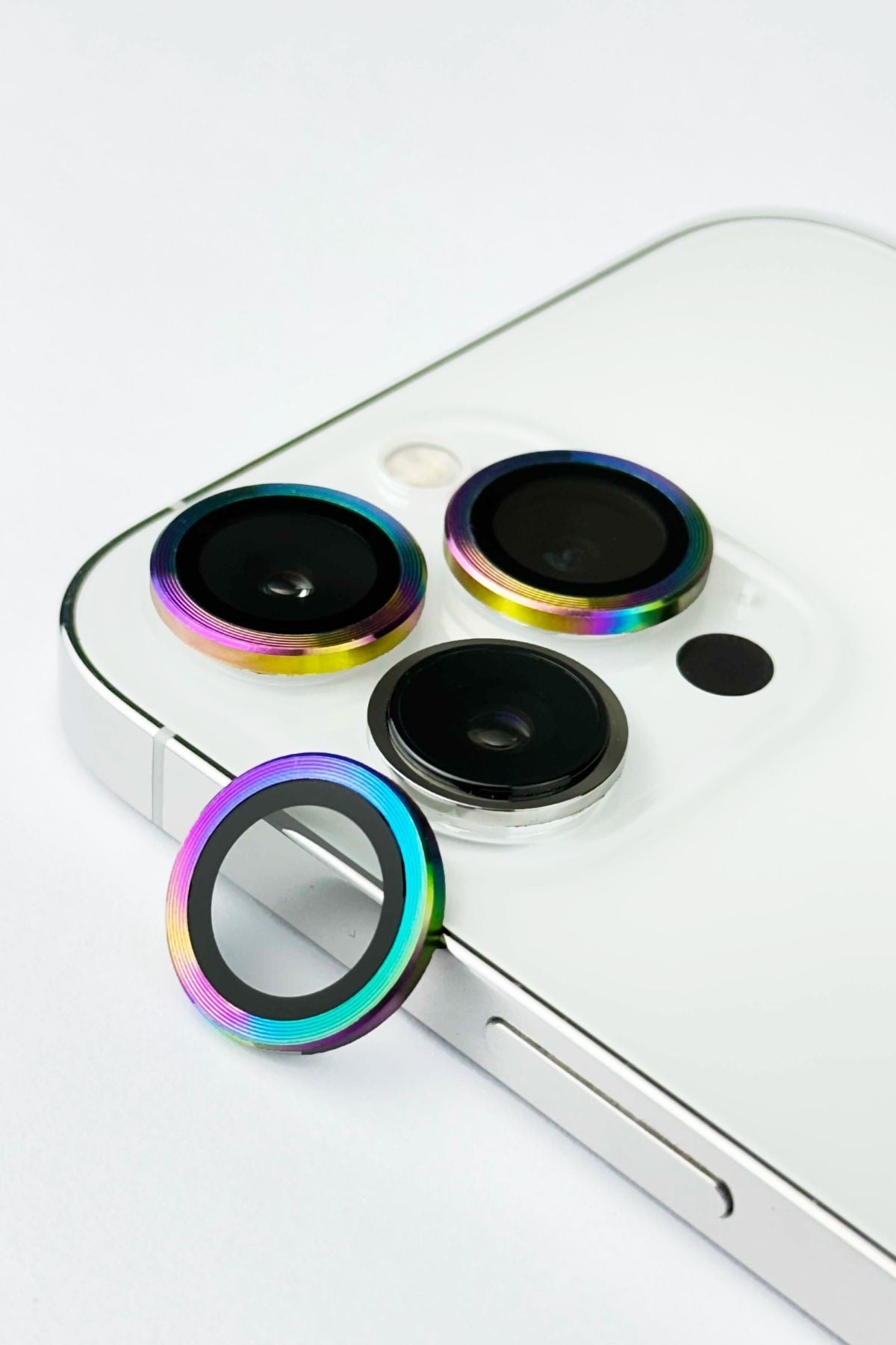 iPhone 14 Pro Max ve 14 Pro Uyumlu Kamera Lens Koruyucu