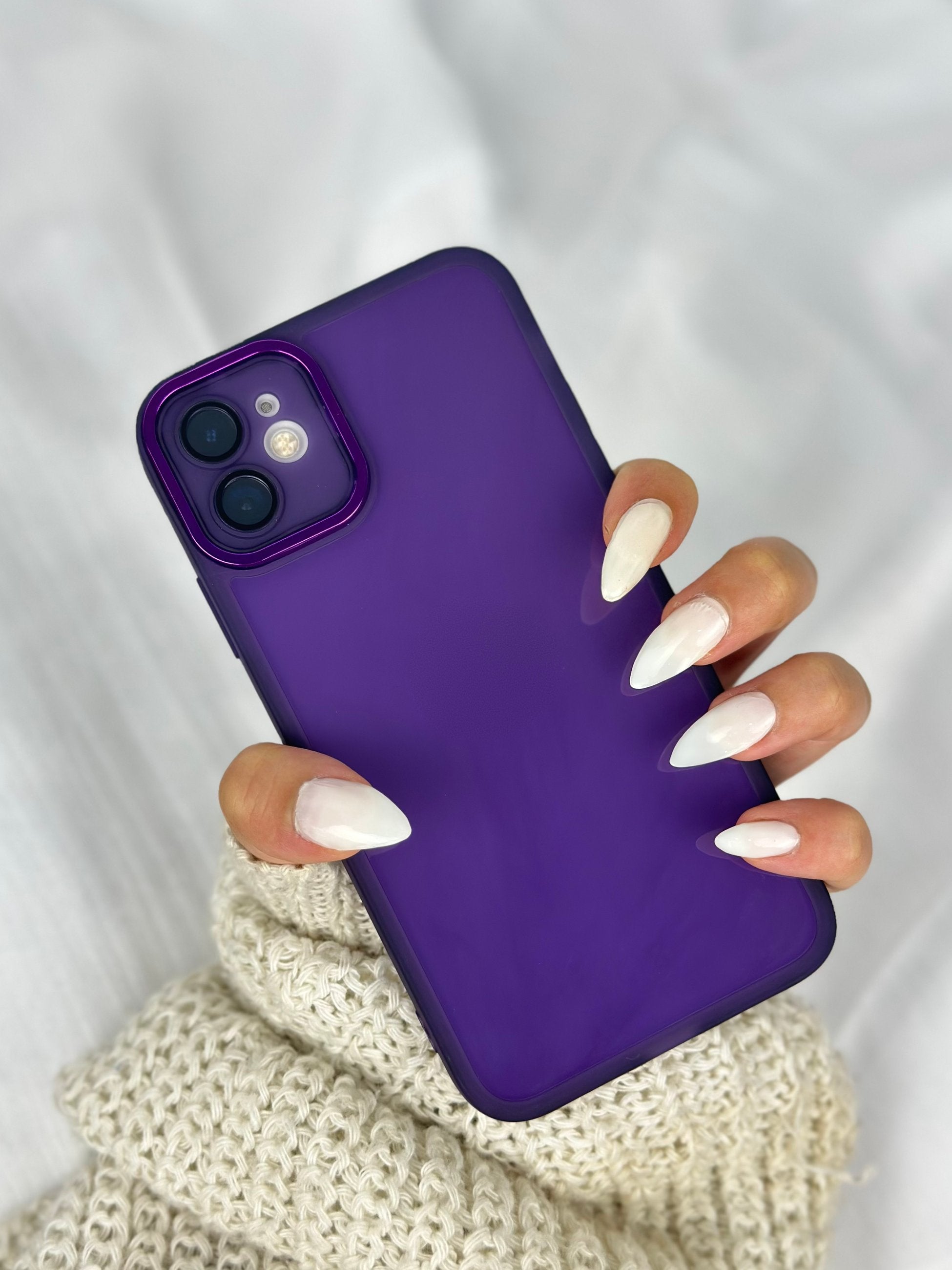 iPhone 12 Kamera Korumalı Transparan Berry Kılıf