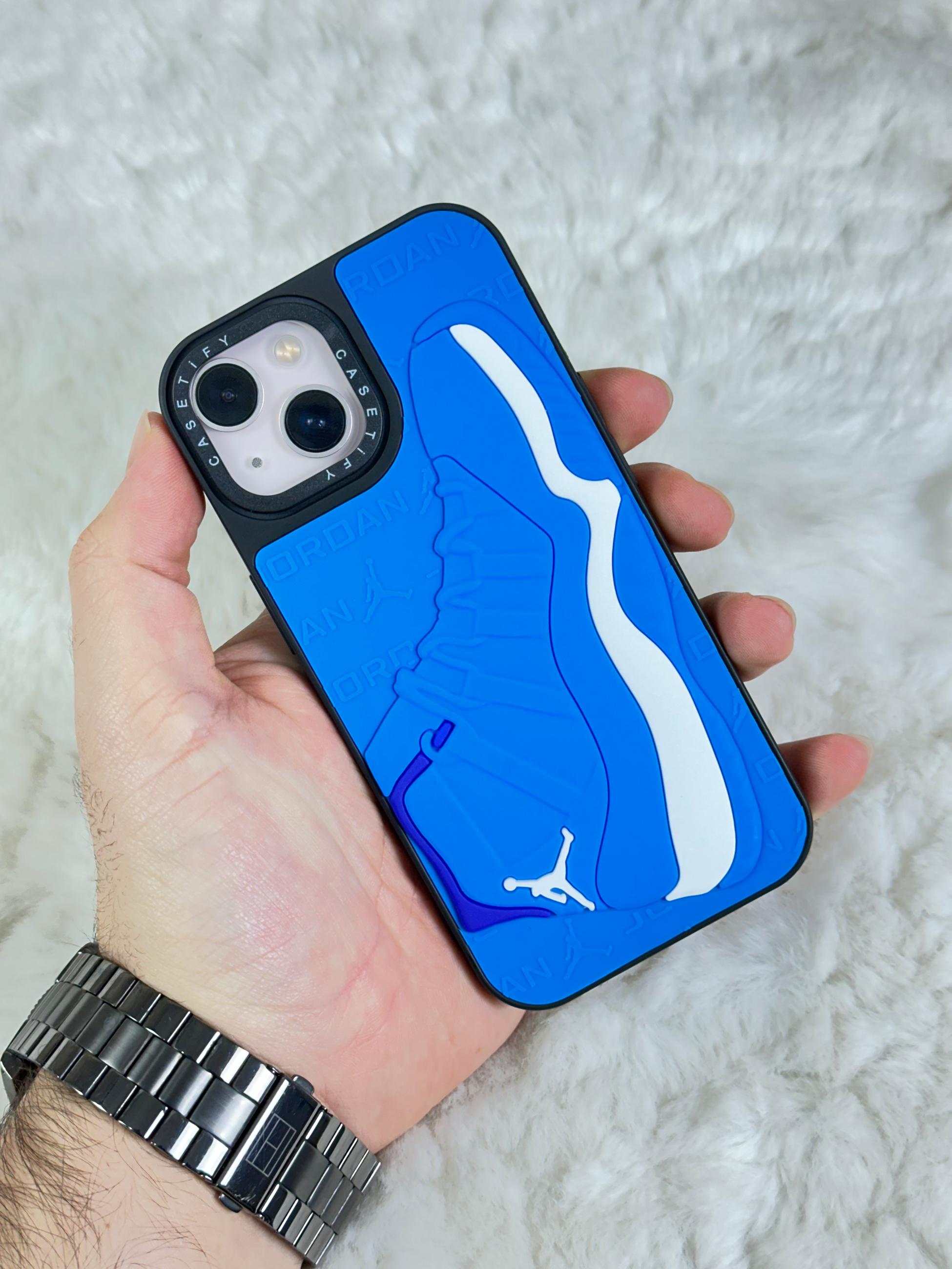 iPhone 15 Stylish Kabartmalı Kılıf