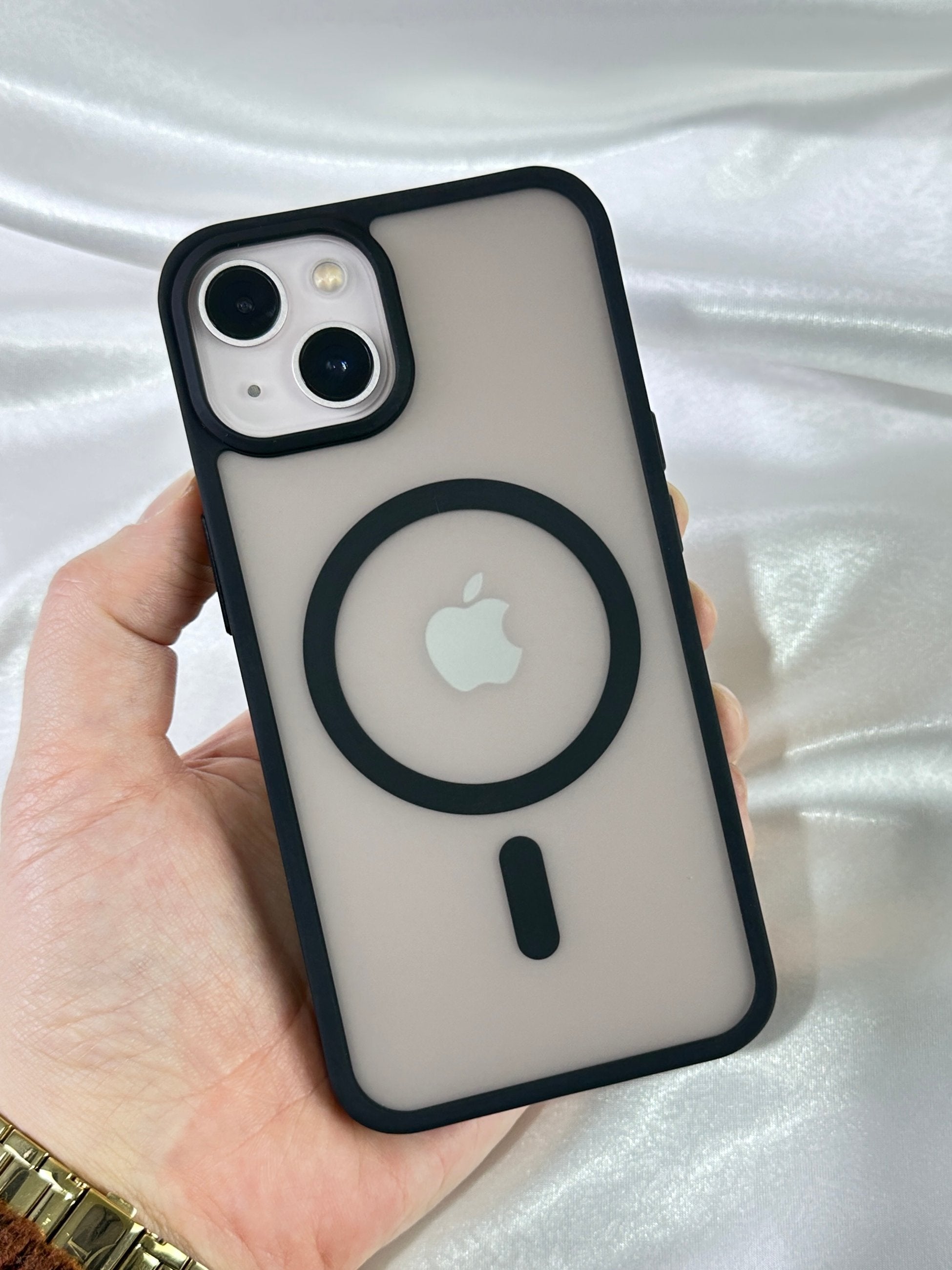 iPhone 15 Magsafe Uyumlu Mat Kamera Korumalı Renkli Vio Kılıf