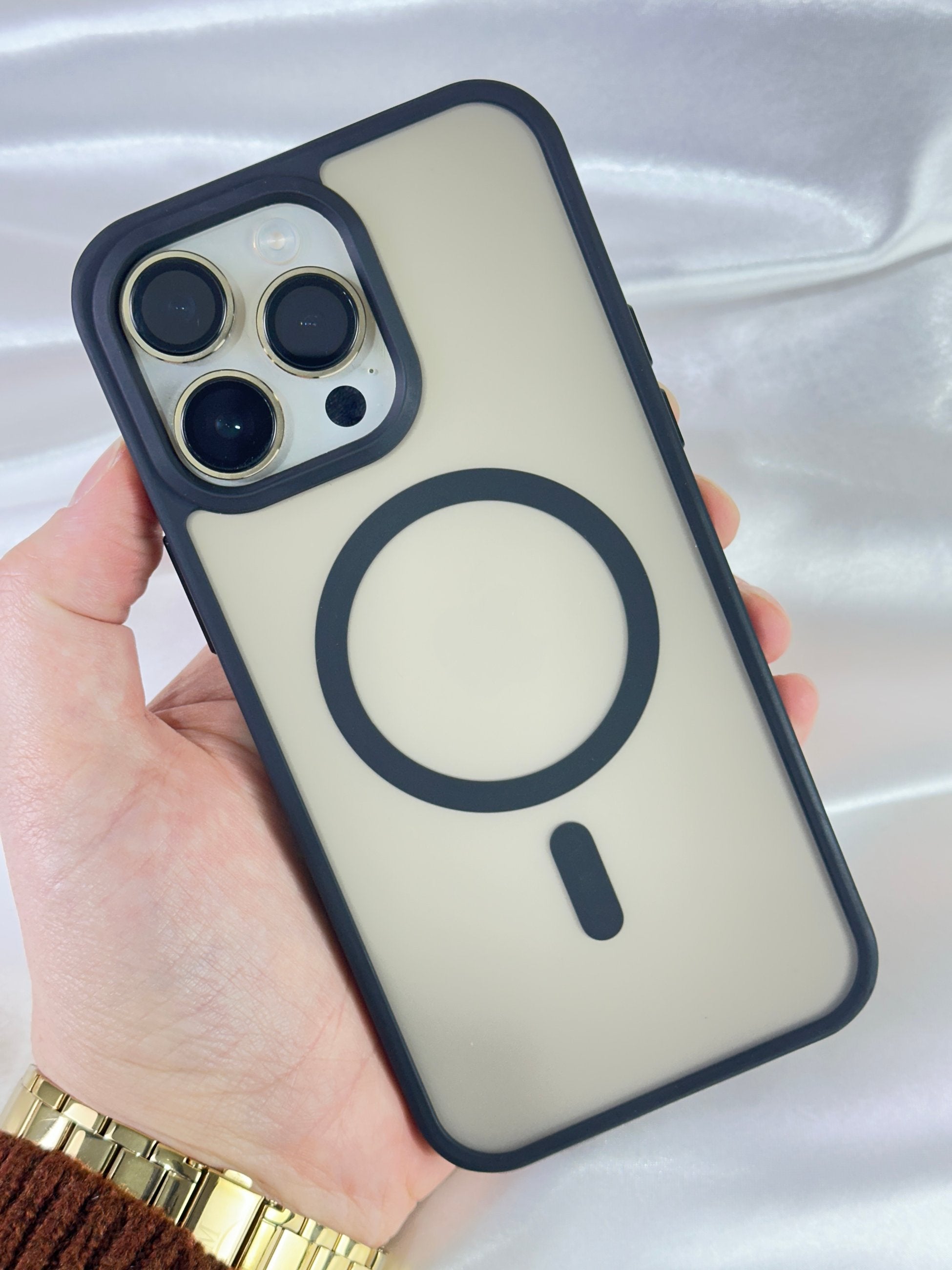 iPhone 16 Pro Max Magsafe Uyumlu Mat Kamera Korumalı Renkli Vio Kılıf