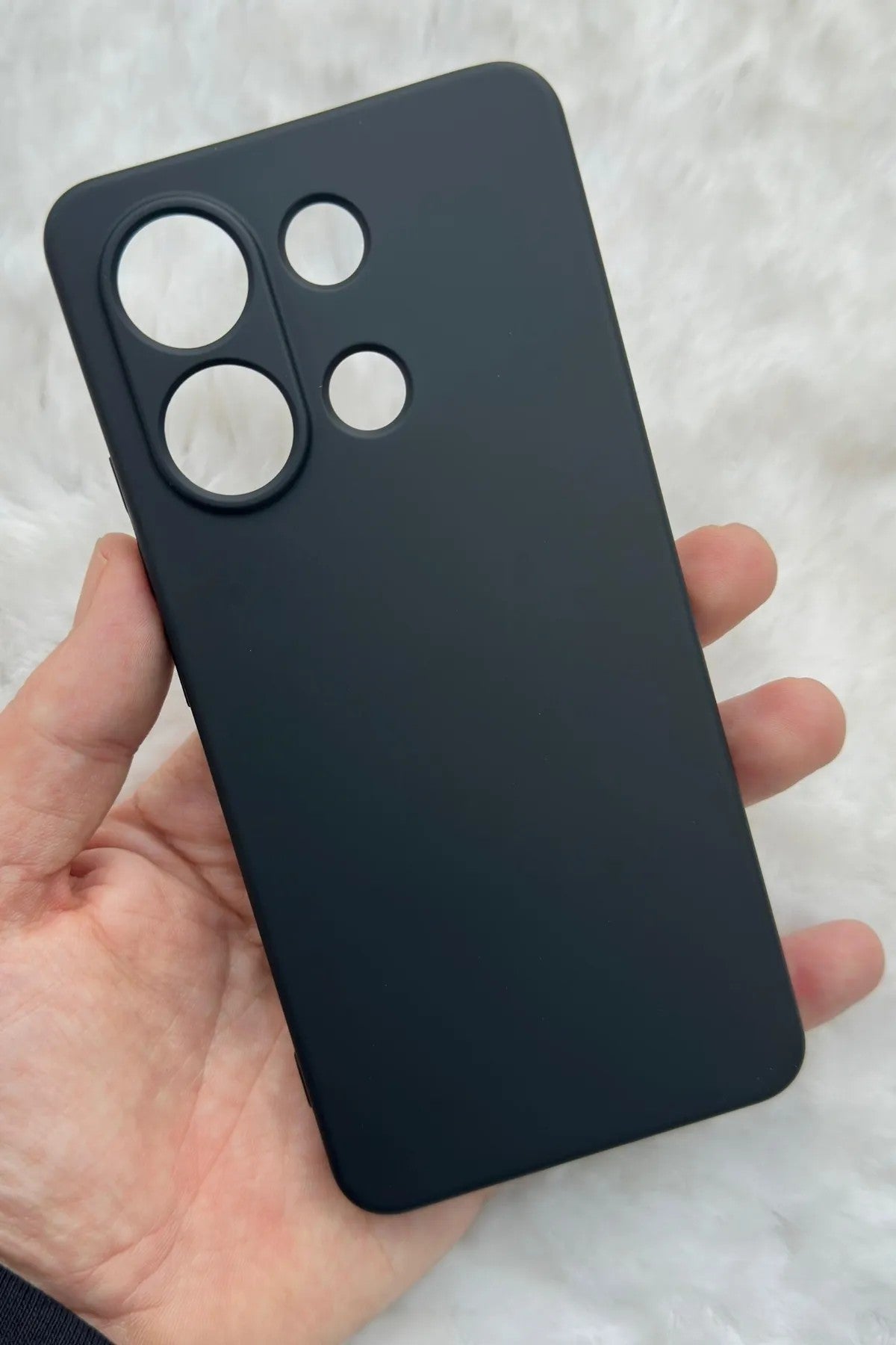 Xiaomi Redmi Note 13 Pro 4G Lansman Içi Kadife Yumuşak Silikon Mara