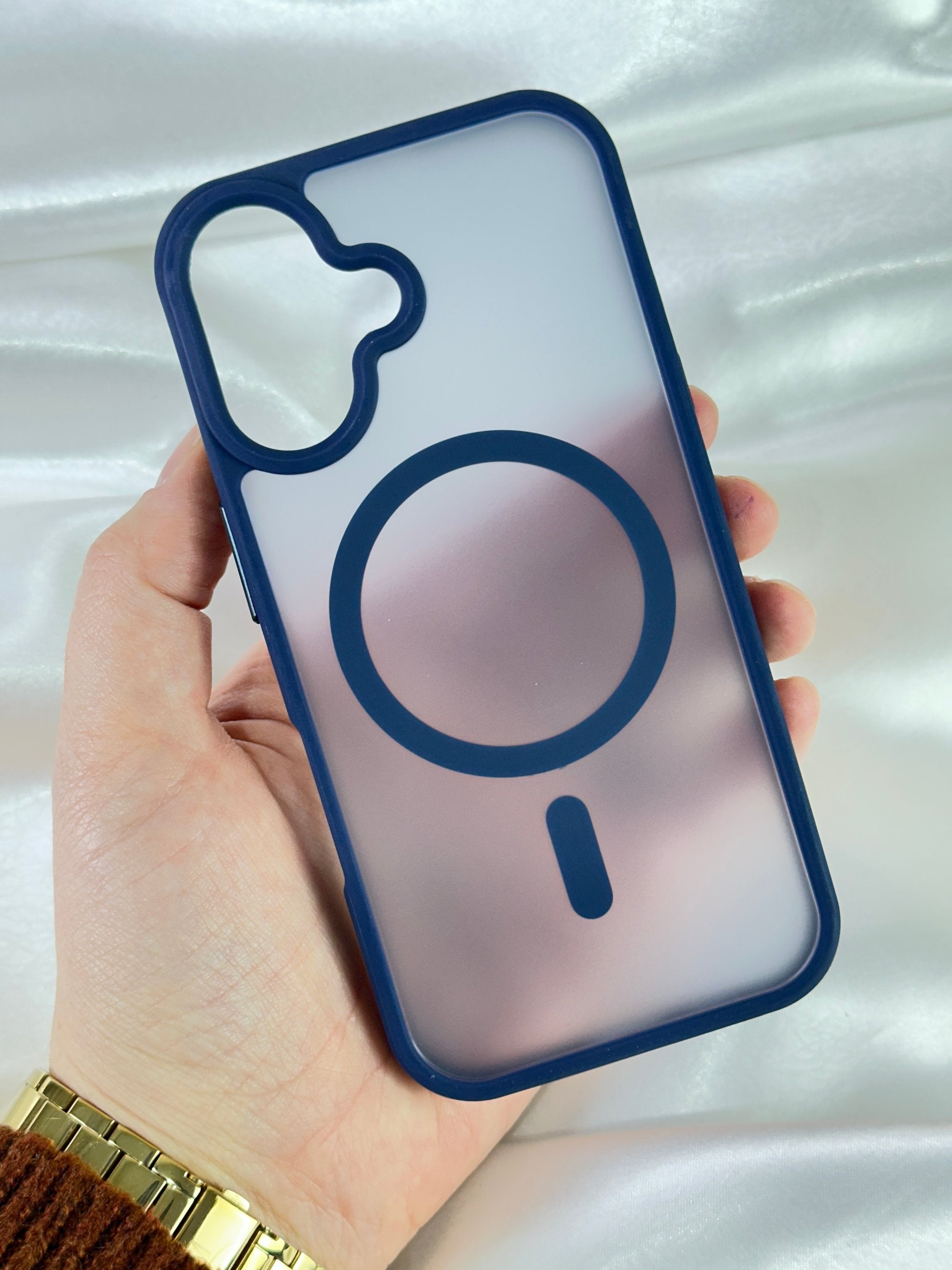 iPhone 16 Plus Magsafe Uyumlu Mat Kamera Korumalı Renkli Vio Kılıf