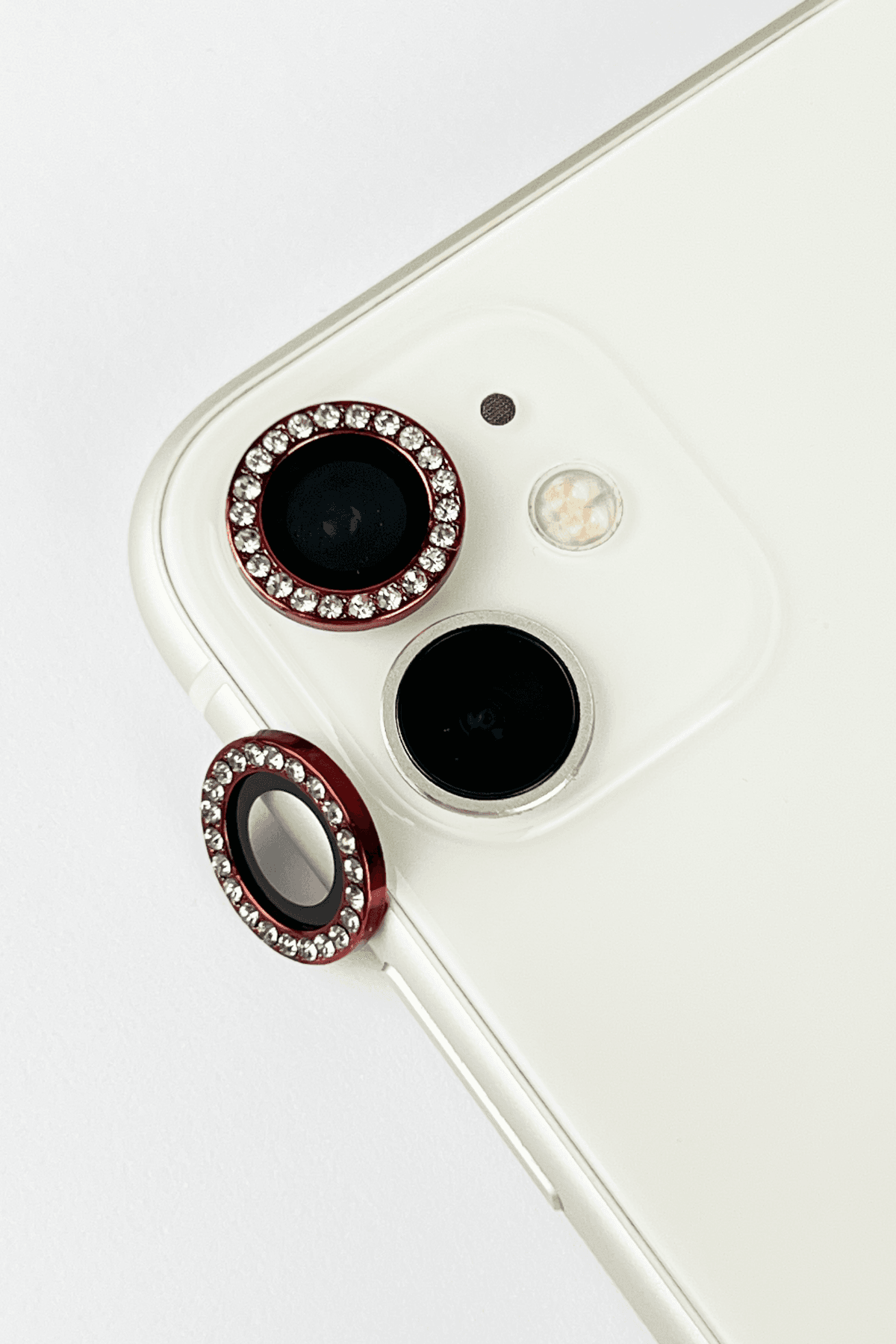 iPhone 12 Uyumlu Swarovski Taşlı Kamera Lens Koruyucu