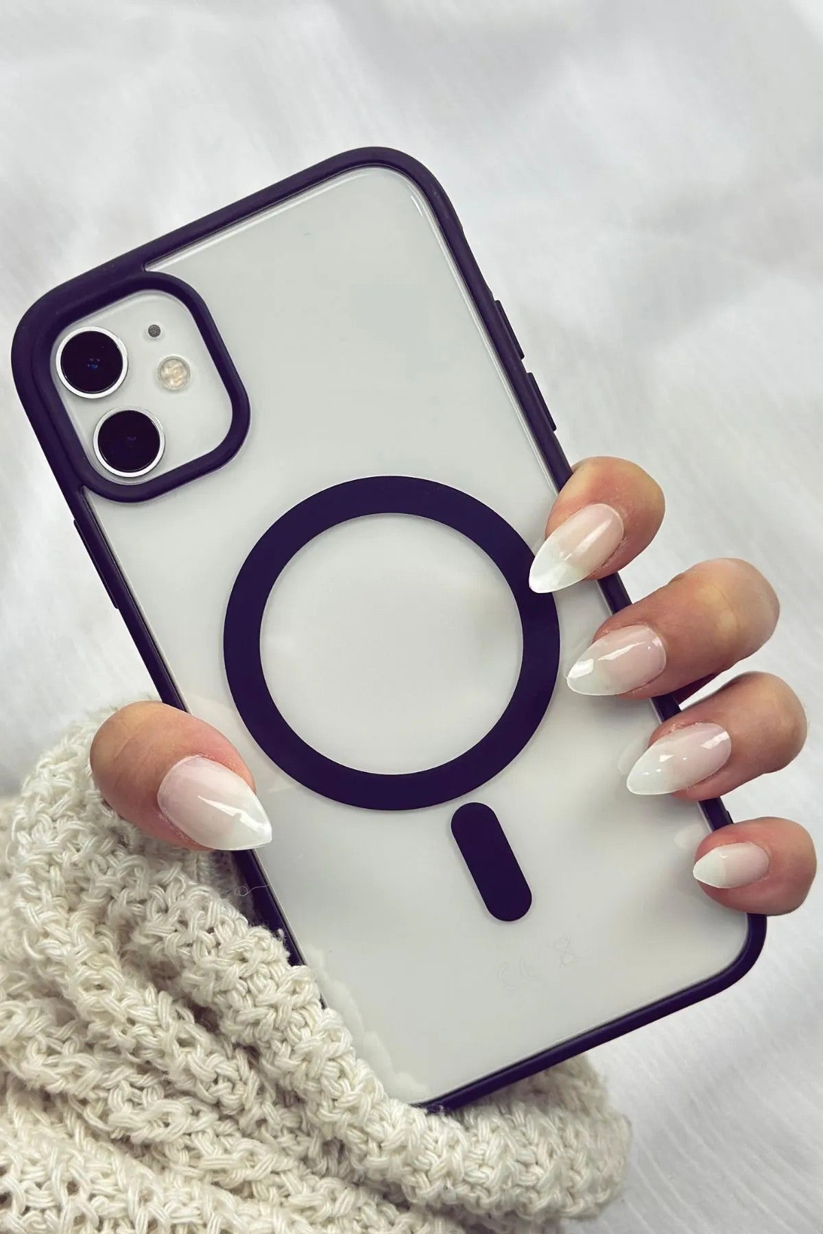 iPhone 11 Magsafe Kablosuz Şarj Özellikli Silikon Rema Kılıf