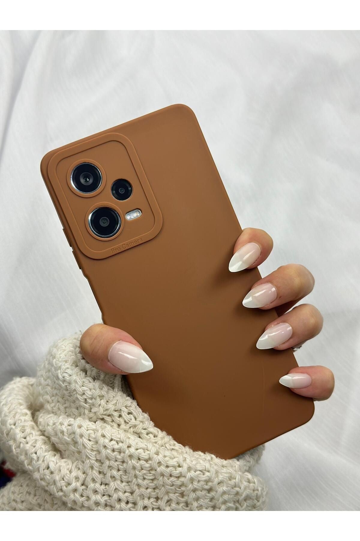 Xiaomi Redmi Note 12 Pro 5g Lansman Kamera Korumalı Içi Kadife Yumuşak Silikon Mara Kılıf