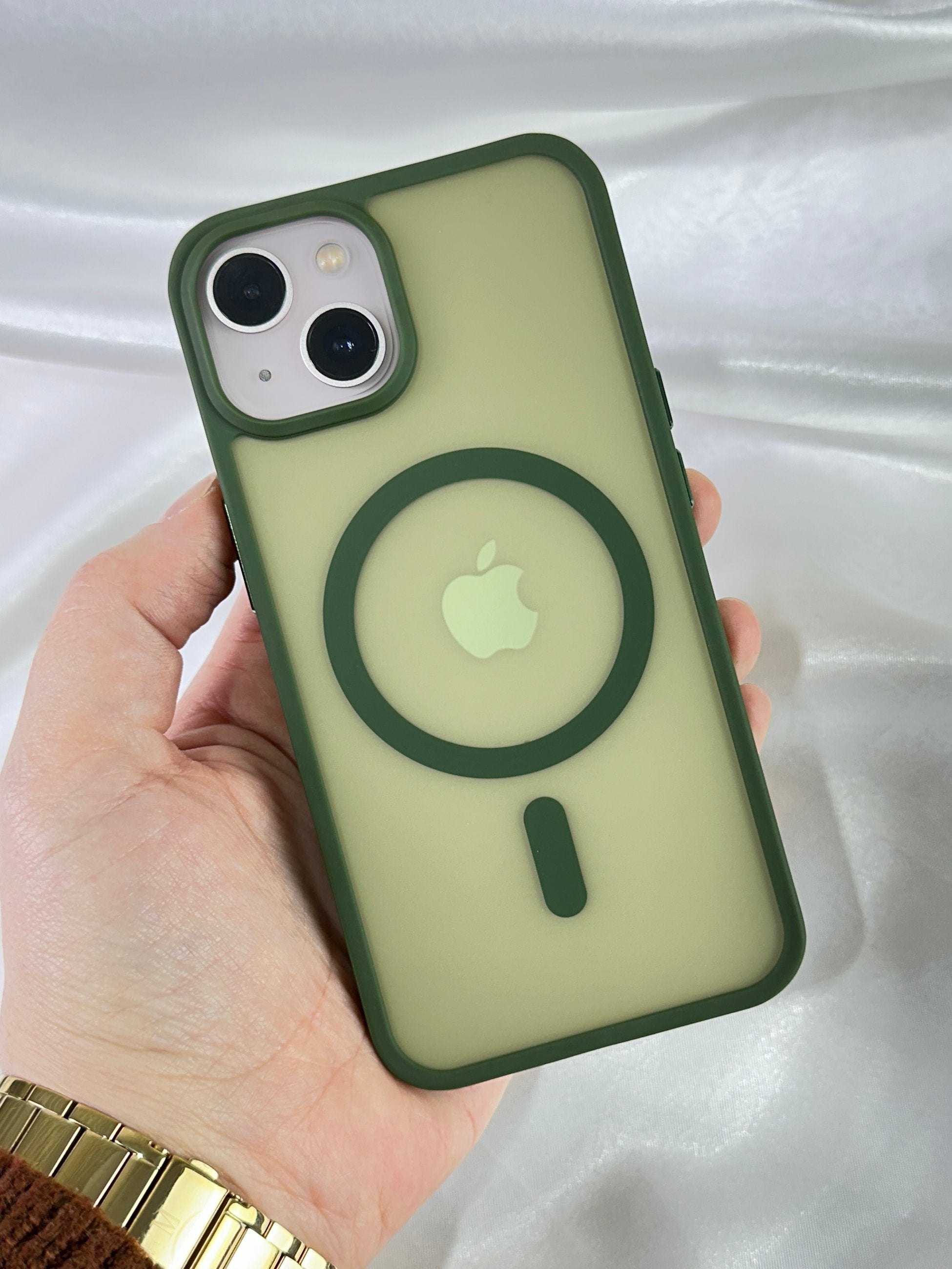 iPhone 14 Plus / 15 Plus Magsafe Uyumlu Mat Kamera Korumalı Renkli Vio Kılıf