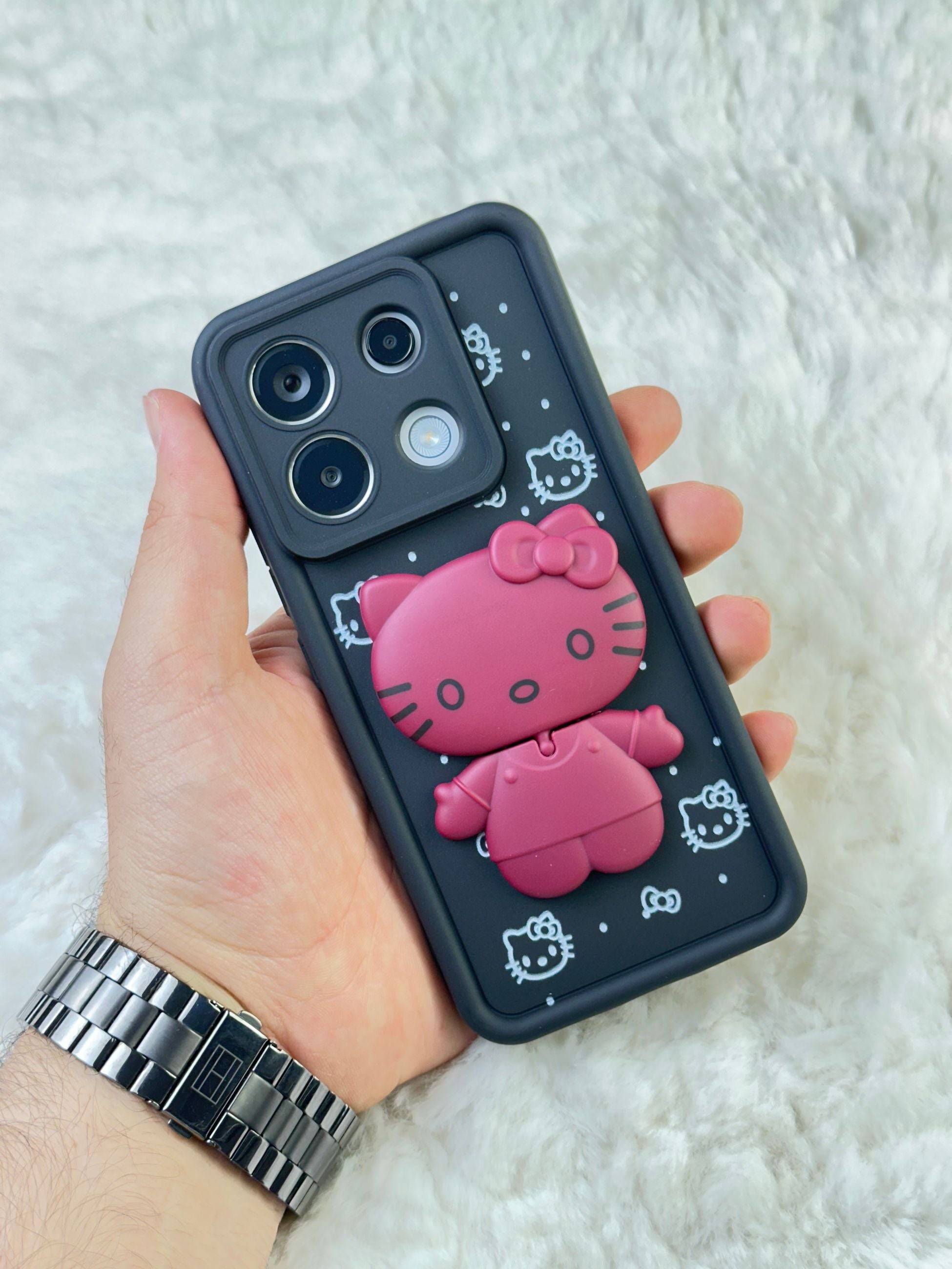 Xiaomi Redmi Note 13 Pro 4G Minimalist Desenli Tatlı Pot Pourri Kılıf