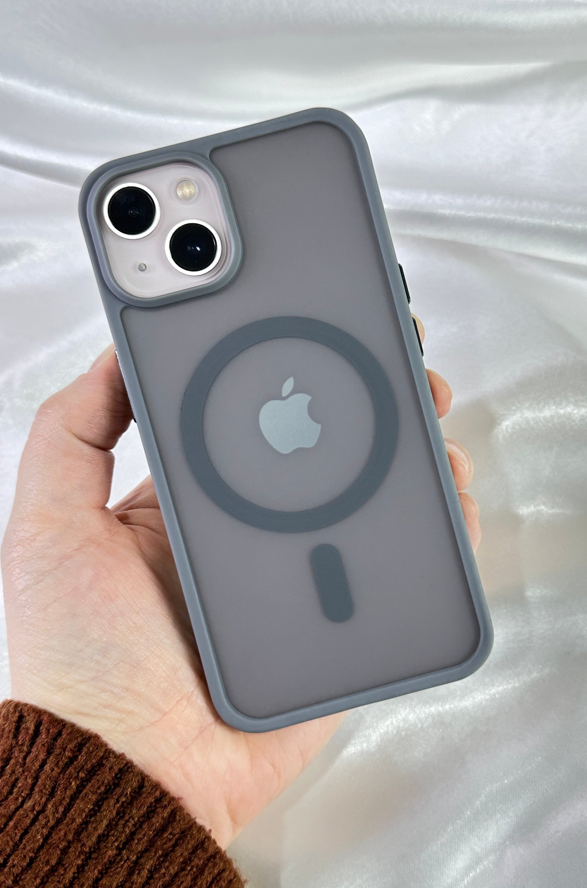 iPhone 13/14 Uyumlu Magsafe Özellikli Mat Kamera Korumalı Renkli Vio Kılıf