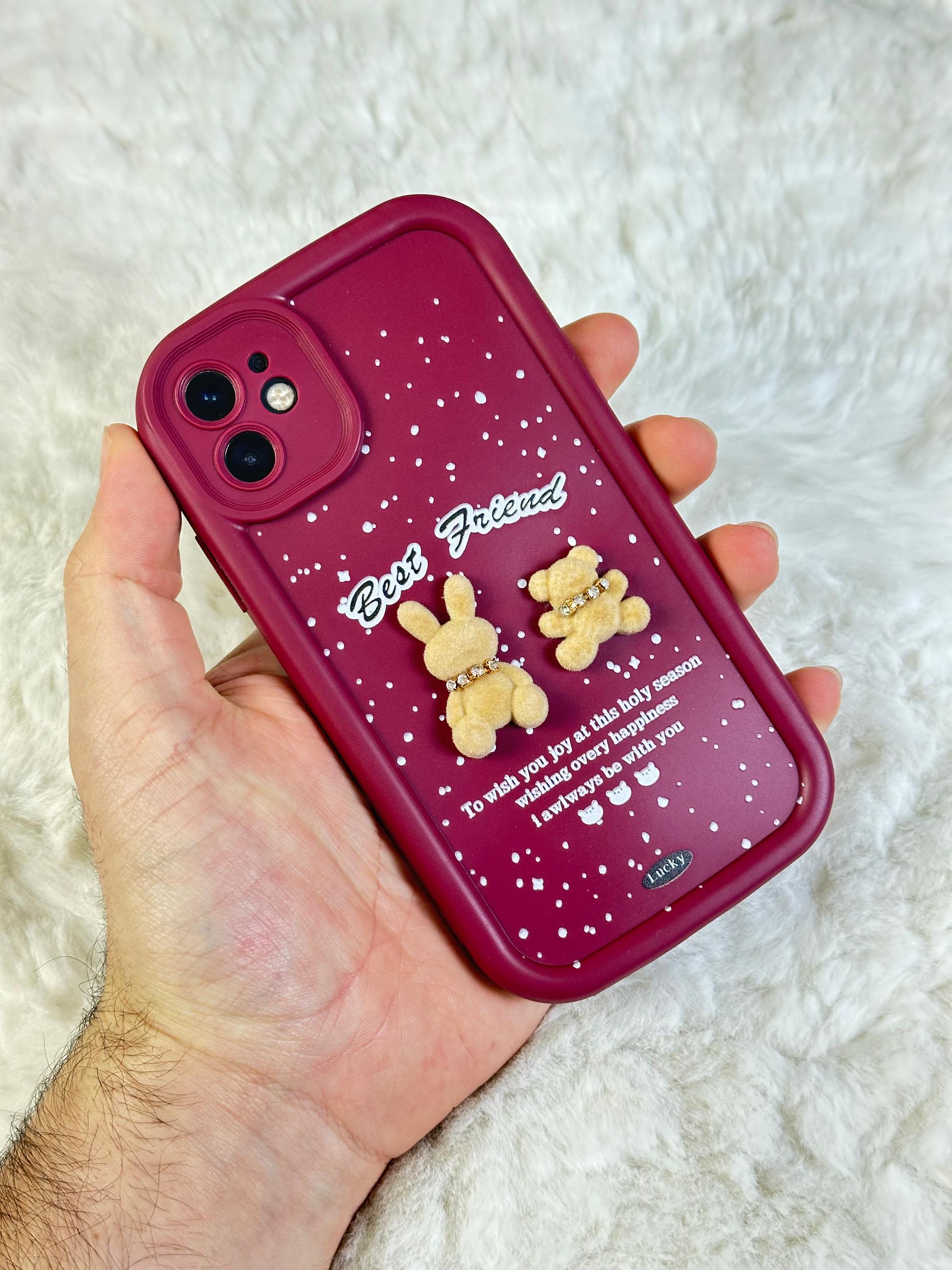 iPhone 11 Minimalist Desenli Tatlı Pot Pourri Kılıf