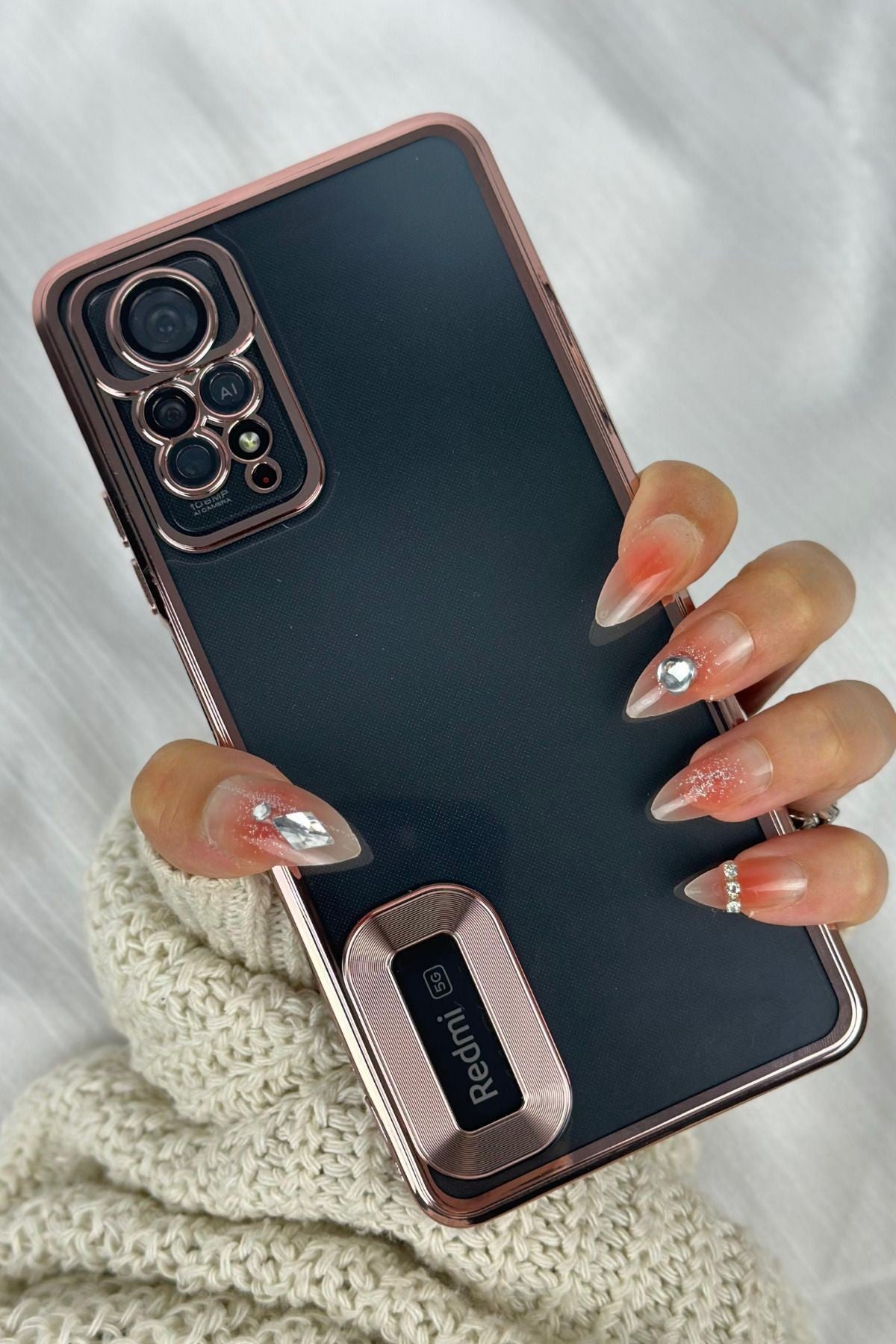 Xiaomi Redmi Note 11 Pro Ve Redmi Note 12 Pro (4G) Uyumlu Kenarları Renkli Megavip Kılıf