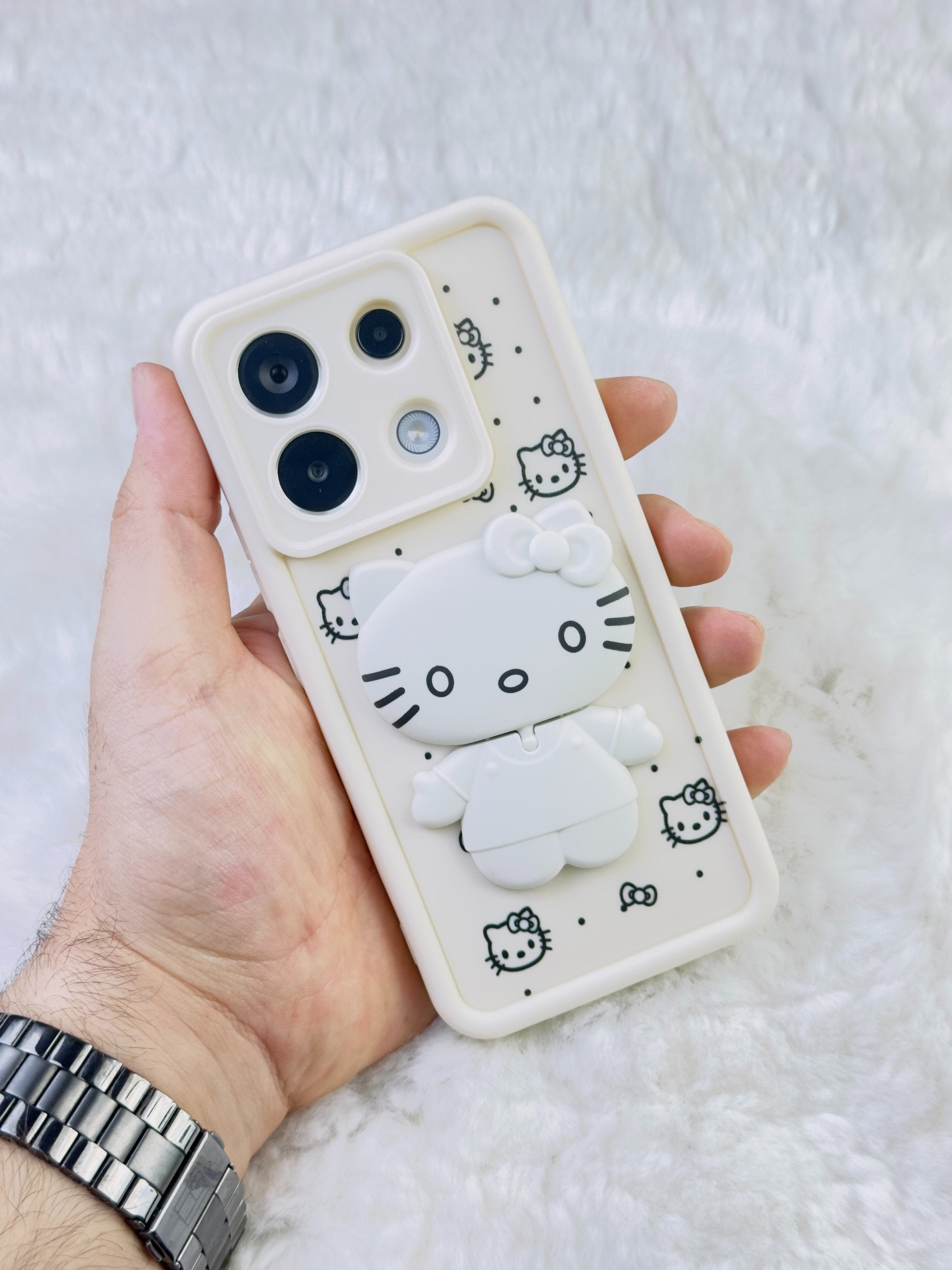 Xiaomi Redmi Note 13 Pro 4G Minimalist Desenli Tatlı Pot Pourri Kılıf