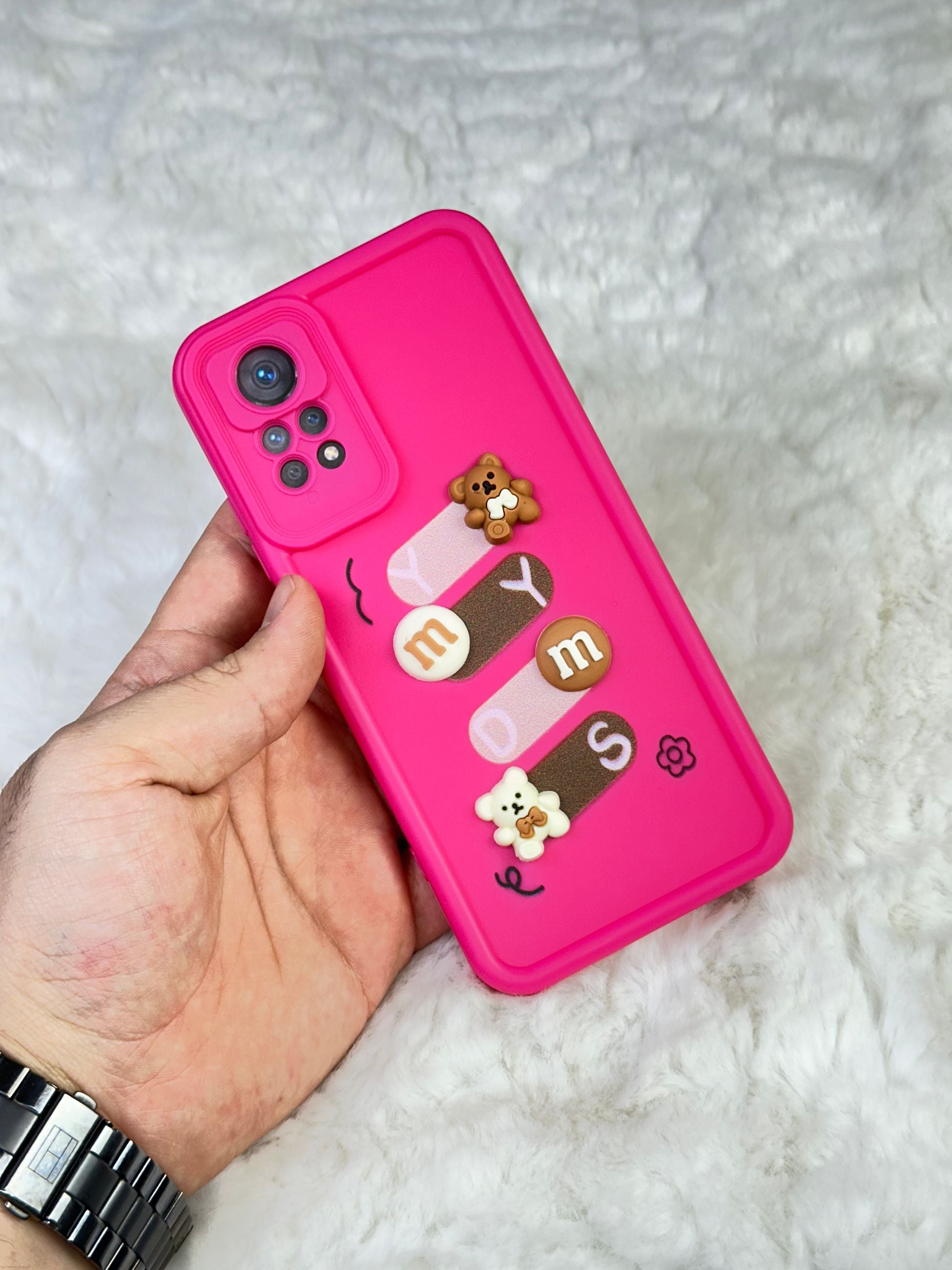 Xiaomi Redmi Note 11 Pro Minimalist Desenli Tatlı Pot Pourri Kılıf