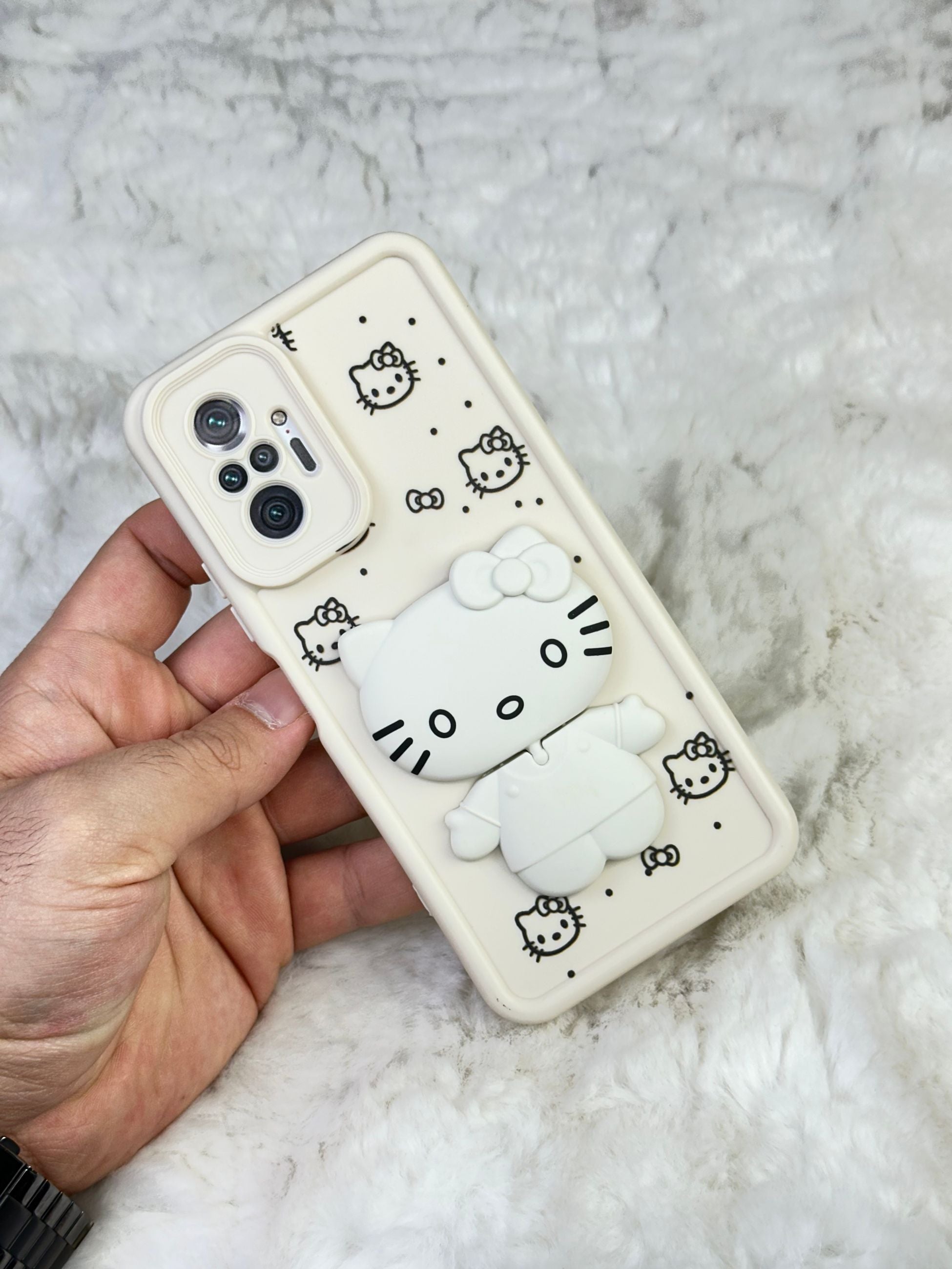 Xiaomi Redmi Note 10 Pro Minimalist Desenli Tatlı Pot Pourri Kılıf