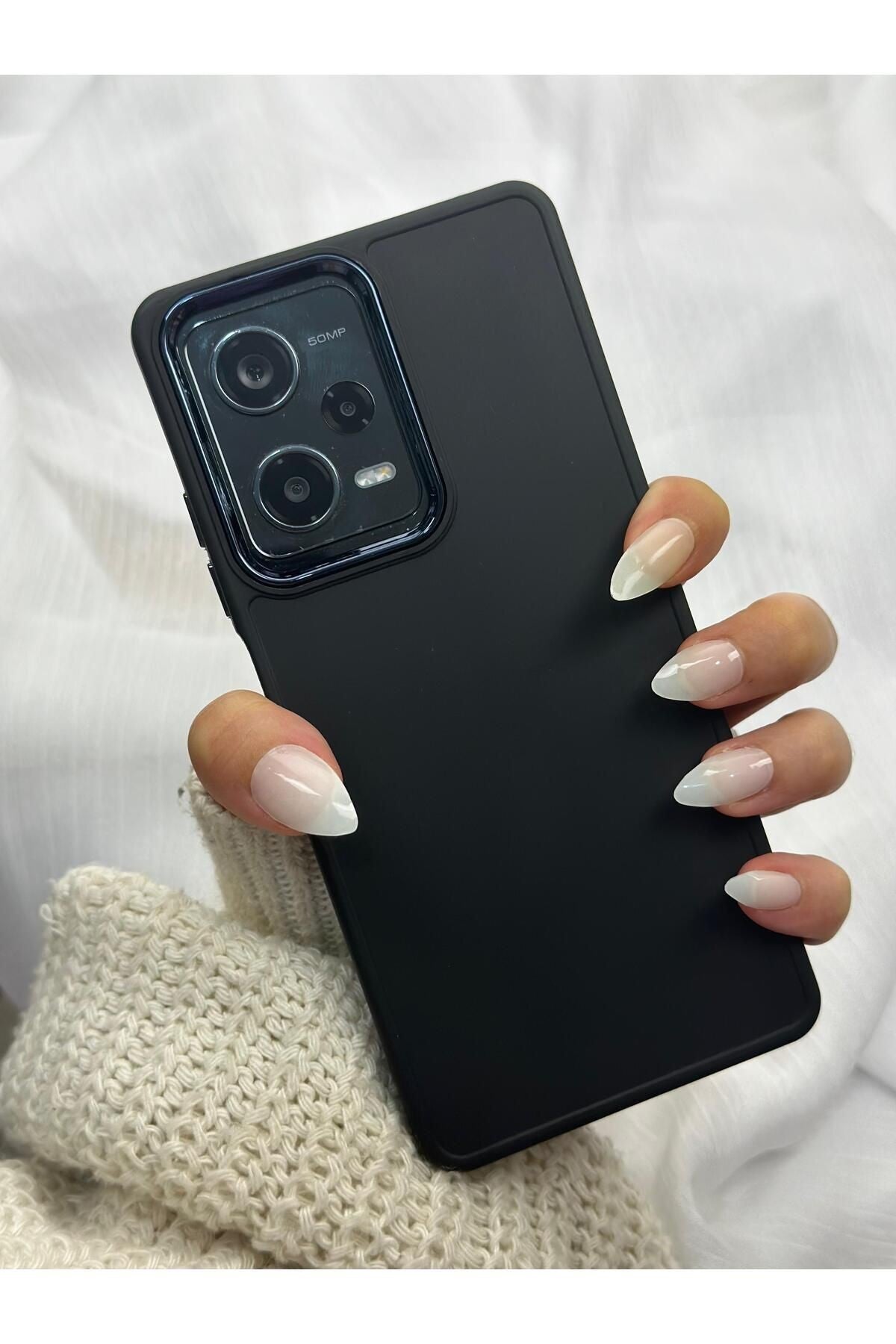 Xiaomi Redmi Note 12 Pro 5g Parlak Metal Detaylı Pastel Silikon Lansman Ruby Kılıf