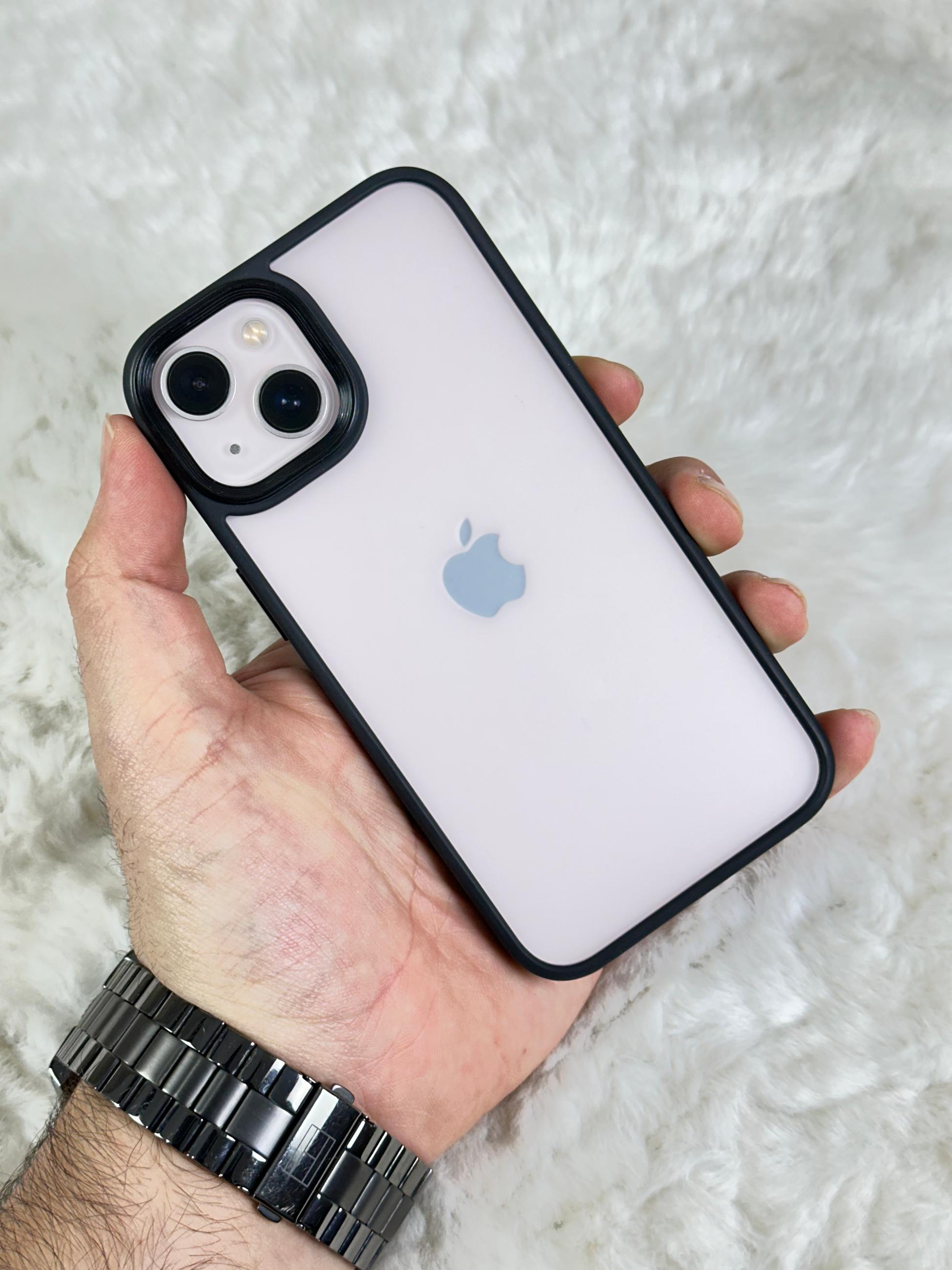 iPhone 13 Arkası Sert Yanları Yumuşak Düz Tiger