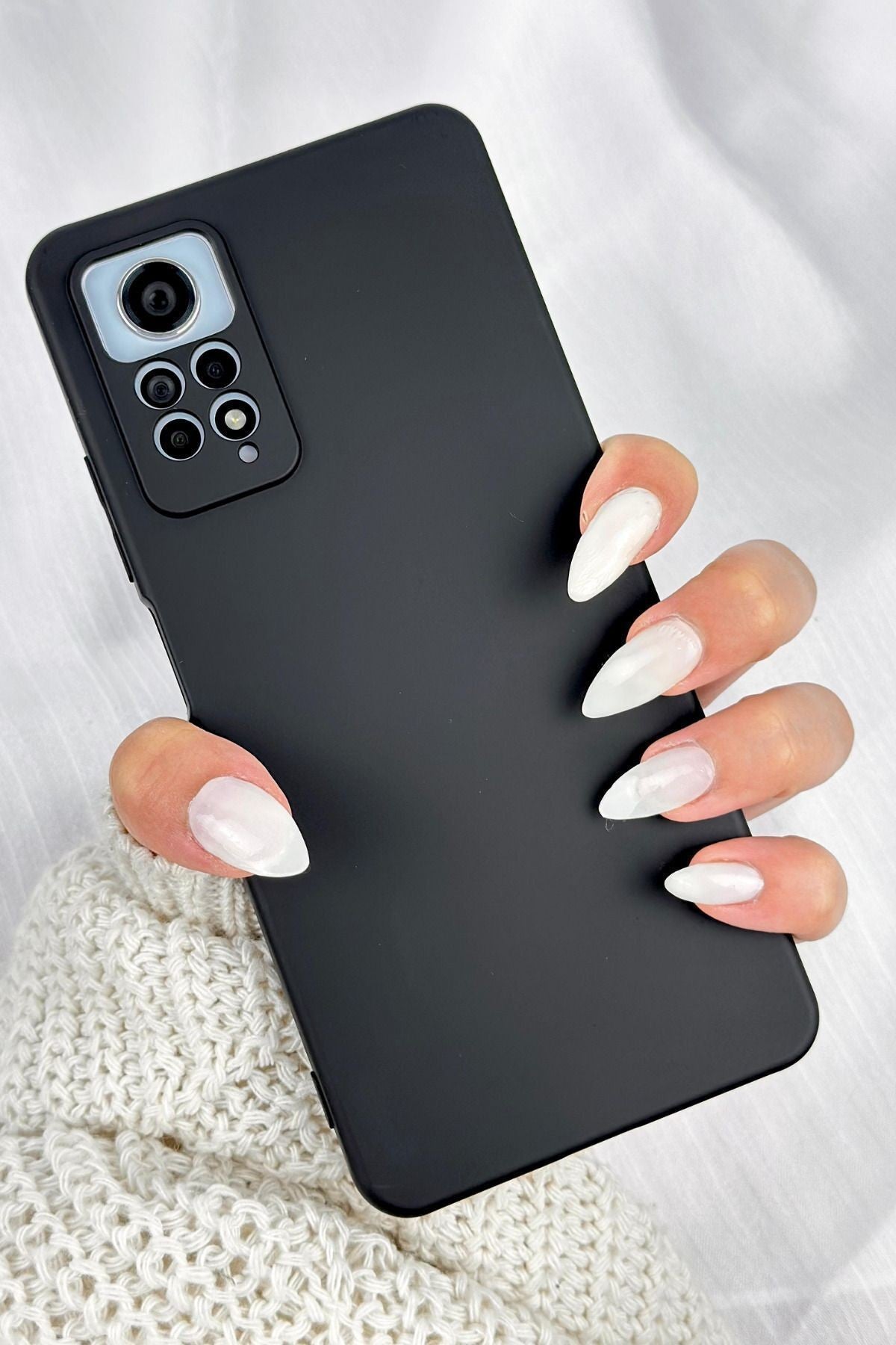 Xiaomi Redmi Note 11 Pro Ve Note 12 Pro (4G) Ile Uyumlu Lansman Içi Kadife Yumuşak Silikon Mara