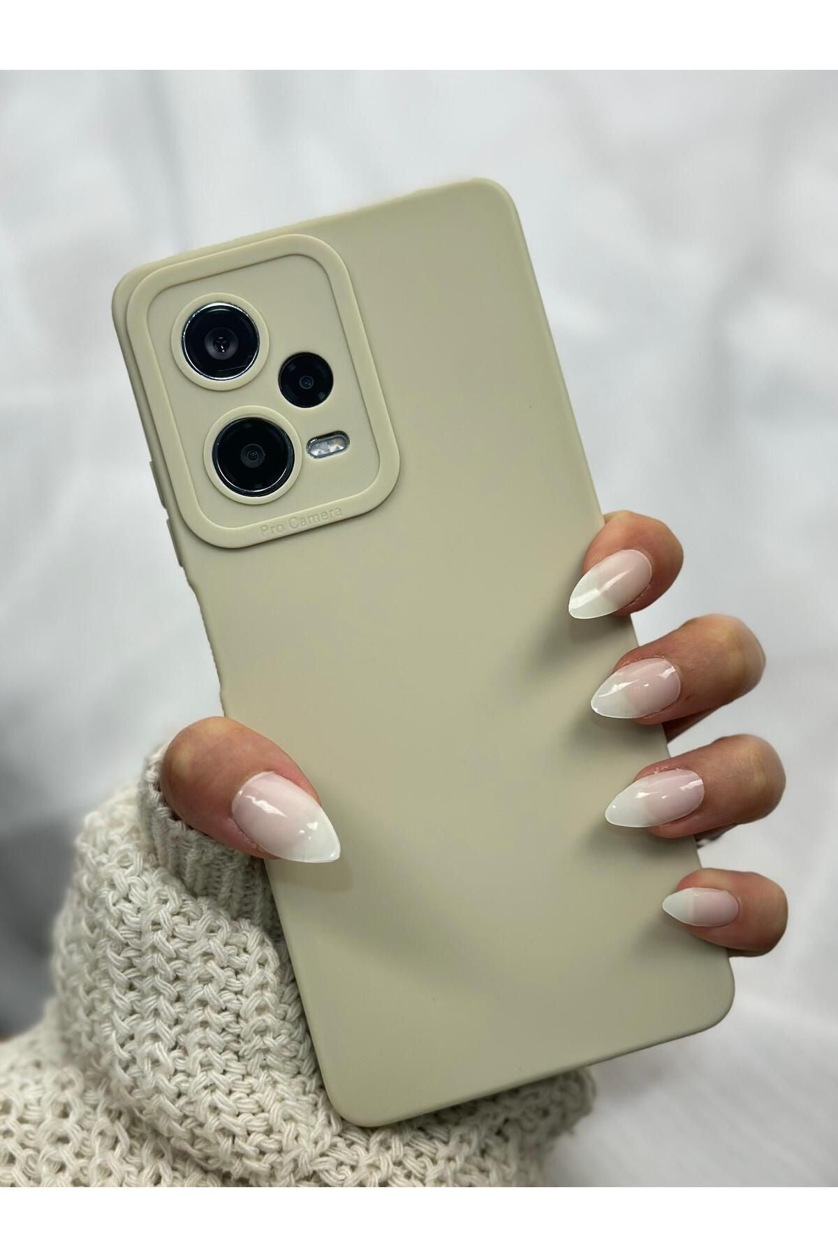 Xiaomi Redmi Note 12 Pro 5g Lansman Kamera Korumalı Içi Kadife Yumuşak Silikon Mara Kılıf