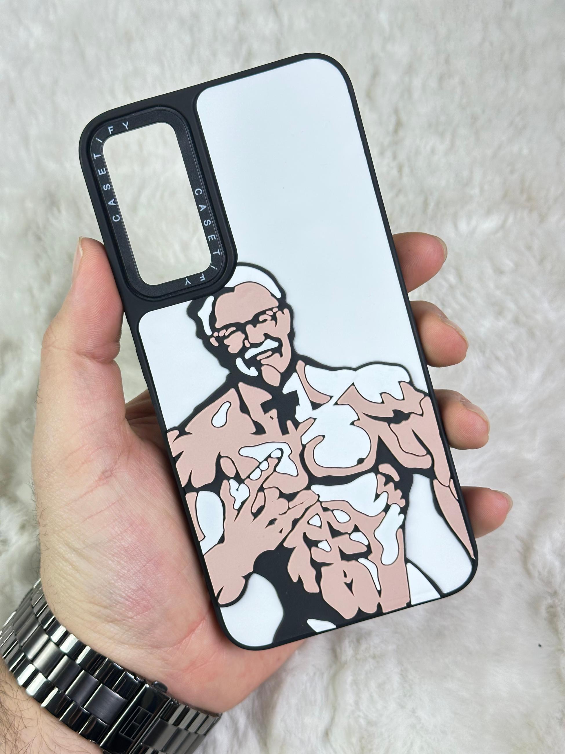 Samsung Galaxy A34 Stylish Kabartmalı Kılıf