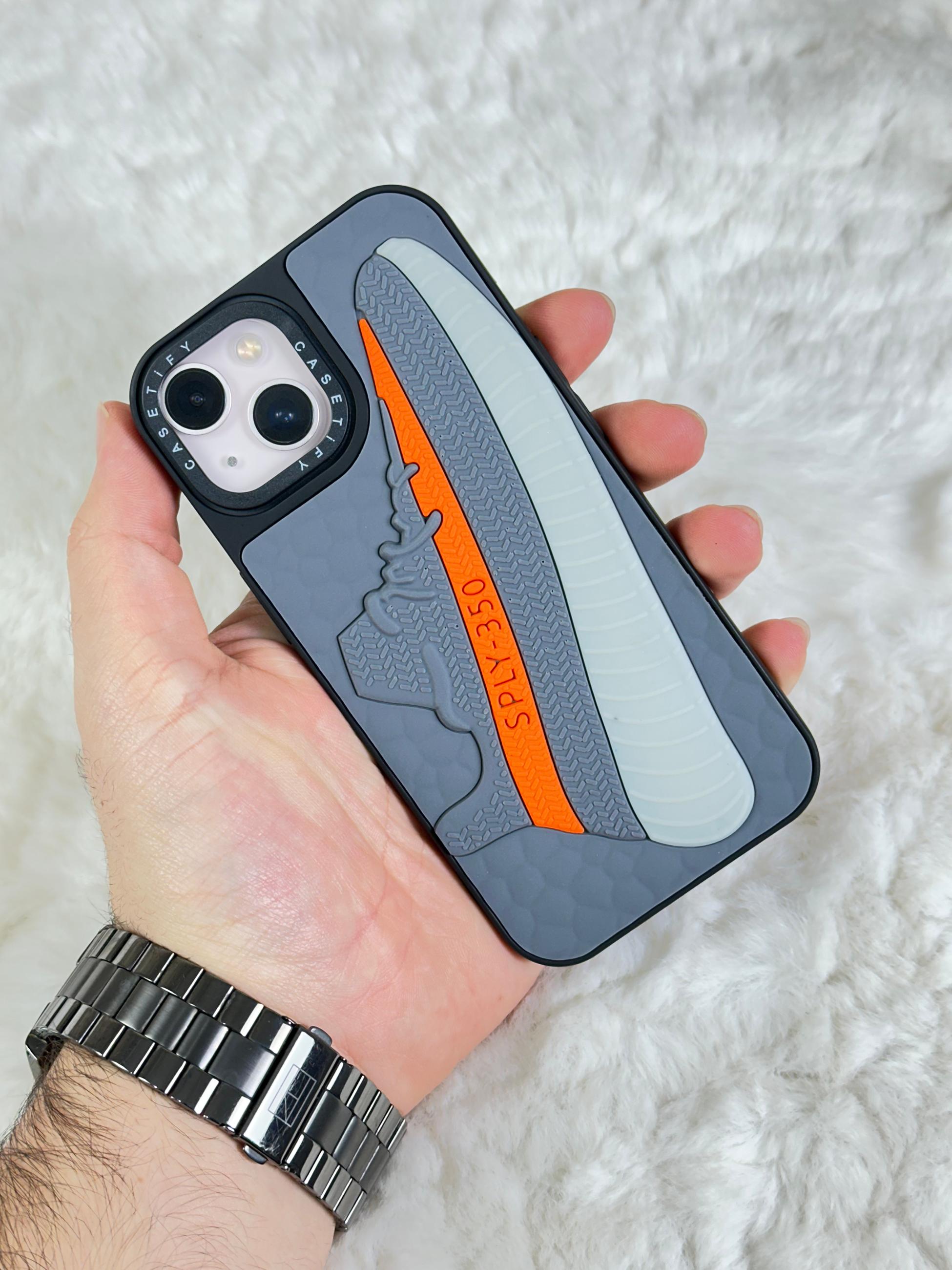 iPhone 13 Stylish Kabartmalı Kılıf