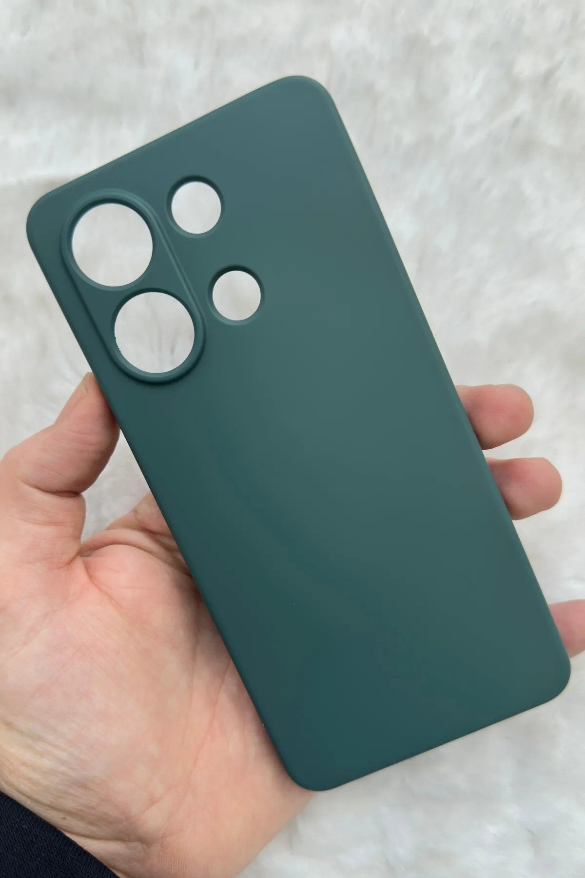 Xiaomi Redmi Note 13 Pro 4G Lansman Içi Kadife Yumuşak Silikon Mara