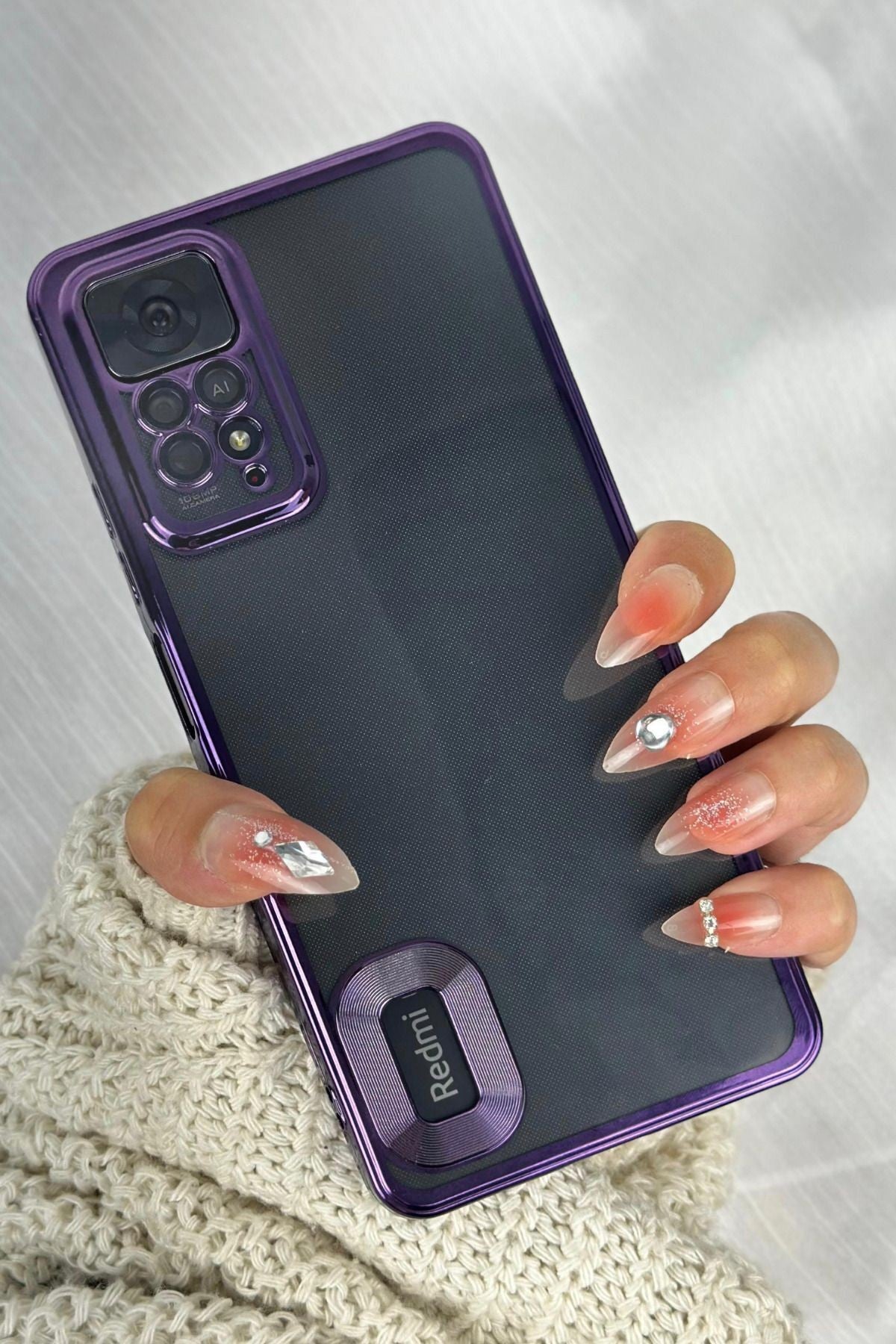 Xiaomi Redmi Note 11 Pro Ve Redmi Note 12 Pro (4G) Uyumlu Kenarları Renkli Megavip Kılıf