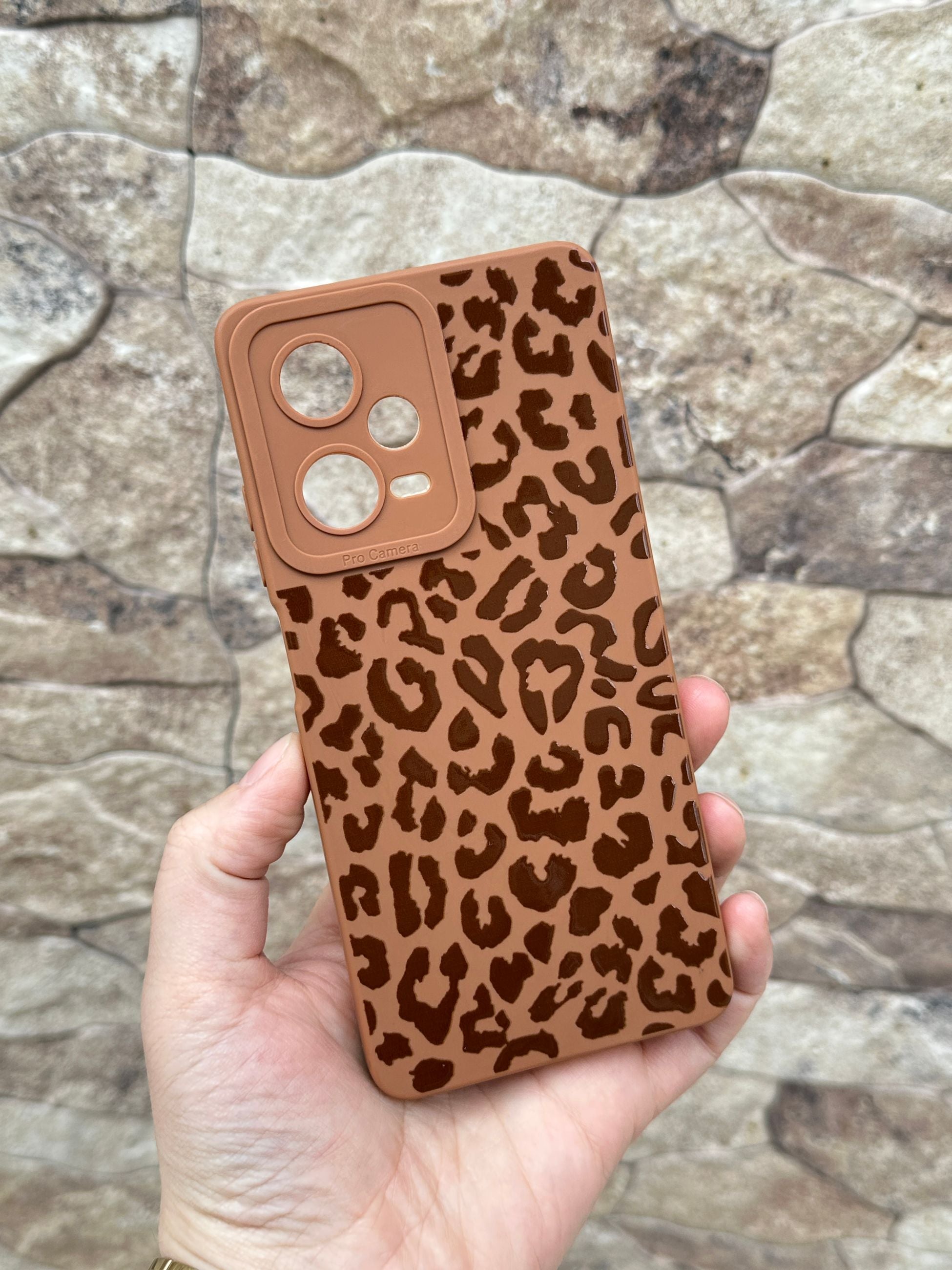 Redmi Note 12 Pro 5G Renkli Leopar Desenli İçi Kadife Lansman Leo Kılıf