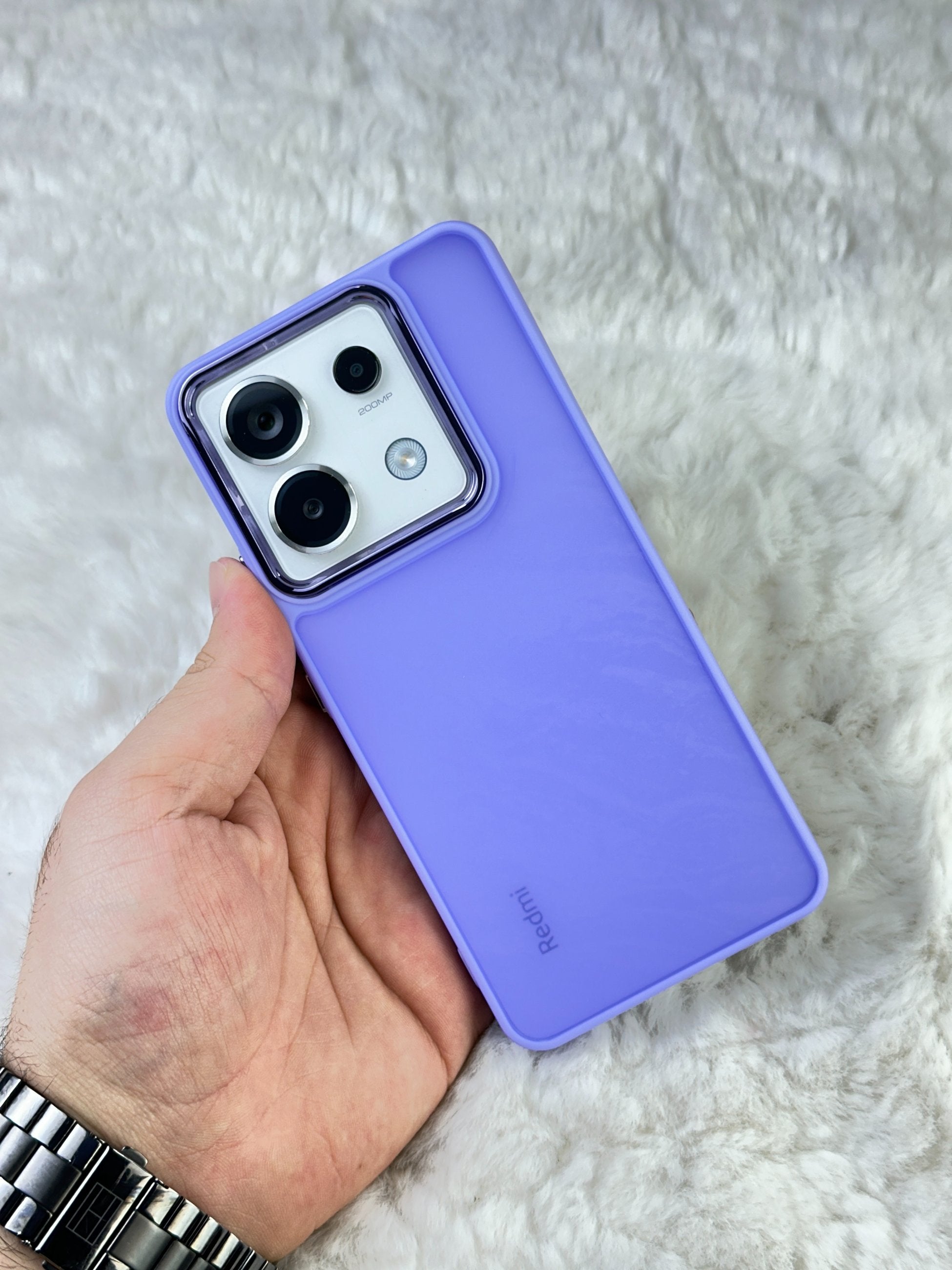 Xiaomi Redmi Note 13 Pro 4G Arkası Buzlu Şeffaf Hassas Düğme Kamera Çıkıntılı Sert Mat Perfect