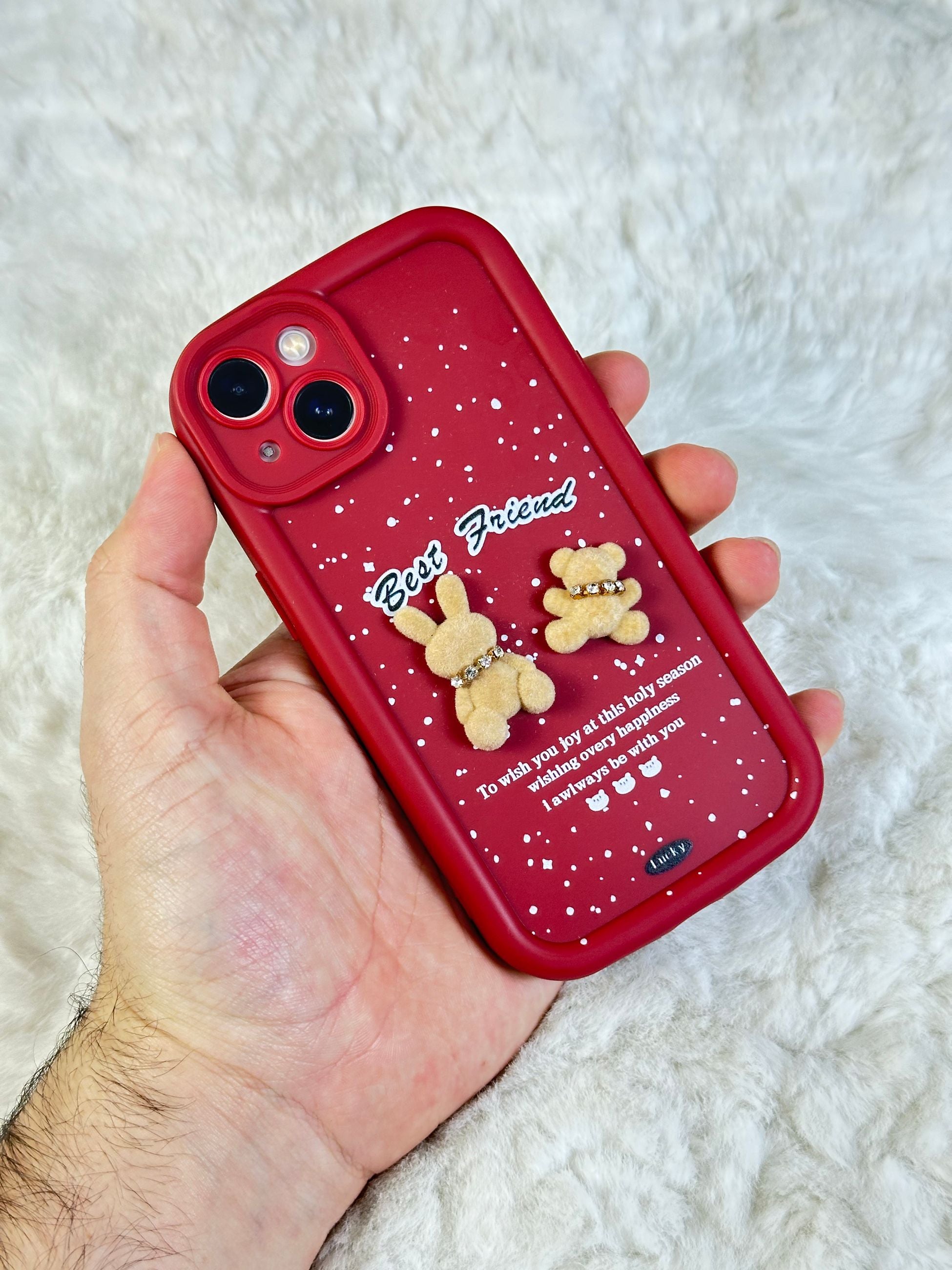 iPhone 13 Minimalist Desenli Tatlı Pot Pourri Kılıf