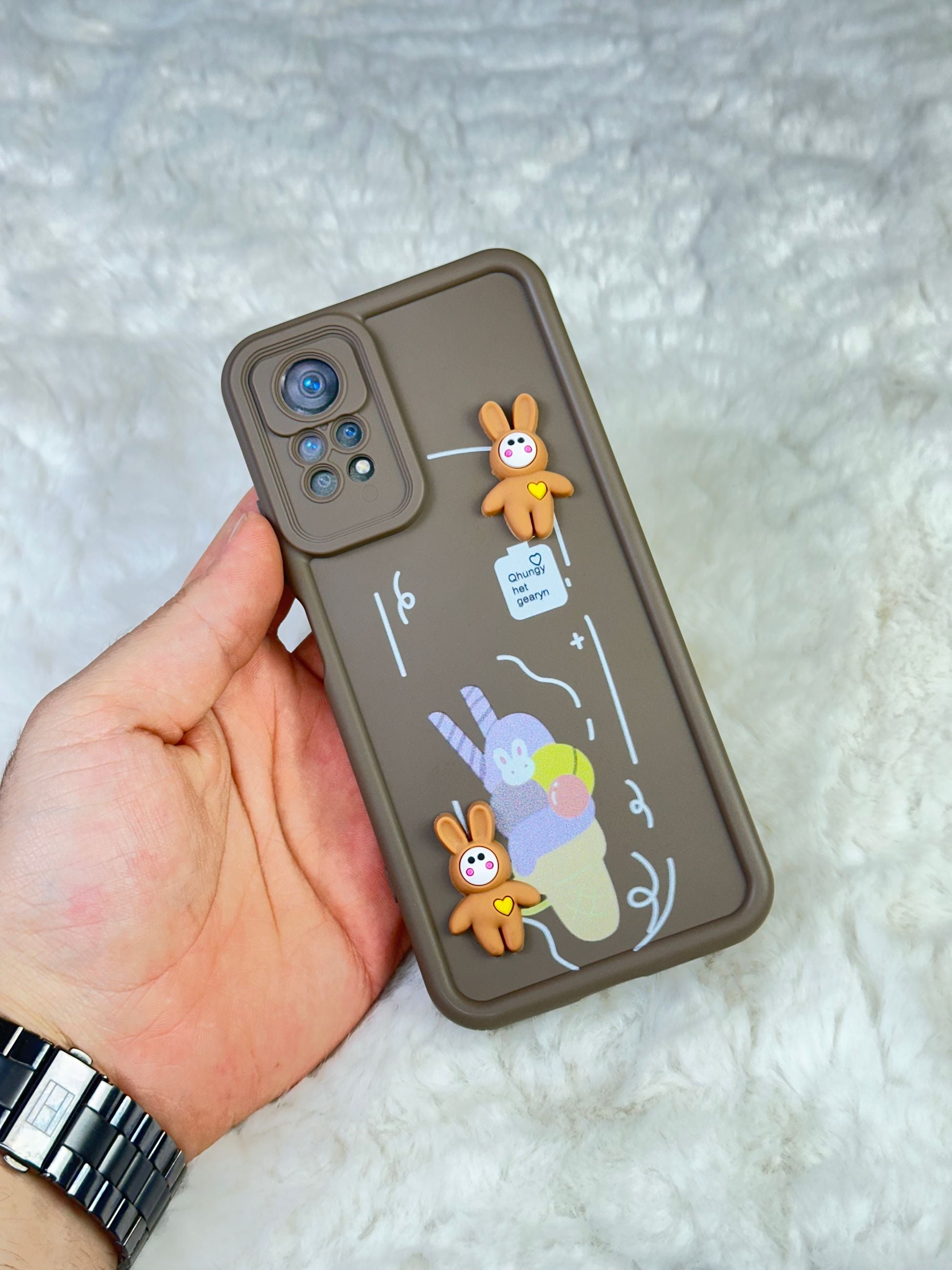 Xiaomi Redmi Note 11 Pro Minimalist Desenli Tatlı Pot Pourri Kılıf