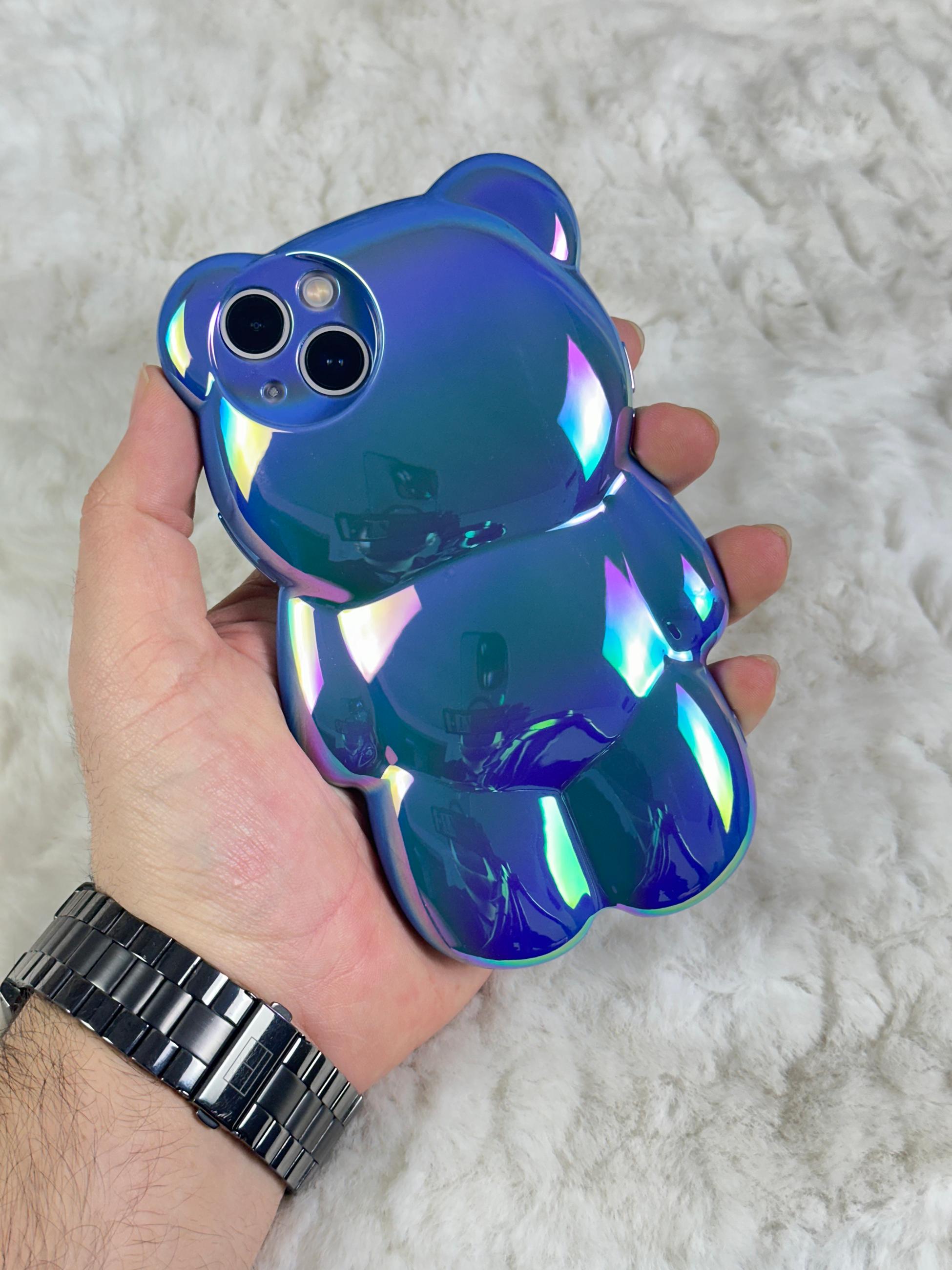 iPhone 13 3D Ayıcıklı Telefon Kılıfı