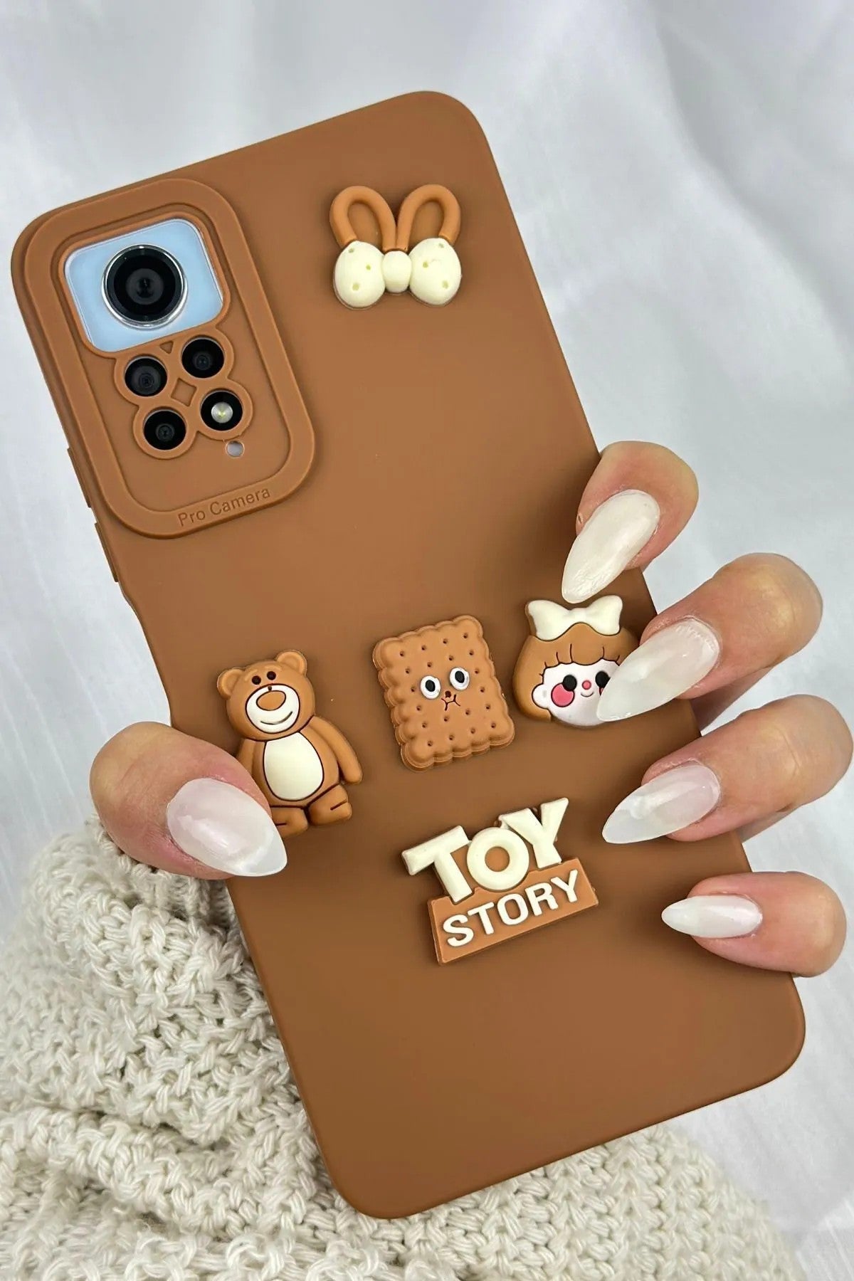 Redmi Note 11 Pro Uyumlu Ayıcık Desenli Sevimli Silikon Lansman TOY BEAR Kılıf