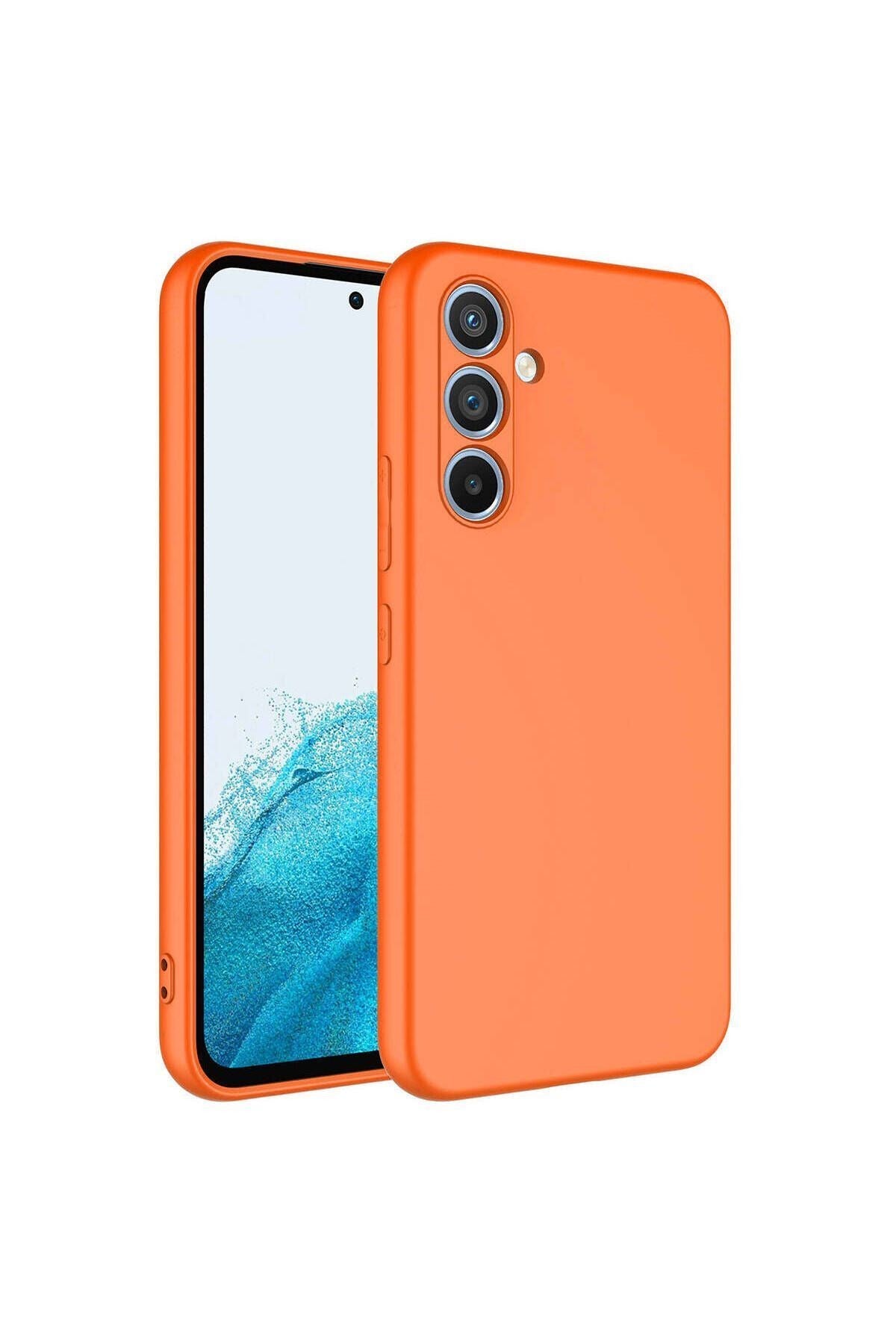 Samsung Galaxy A54 Pürüzsüz Yumuşak Mat Içi Kadife Kir Ve Parmak Izine Karşı Dirençli Mara Kılıf