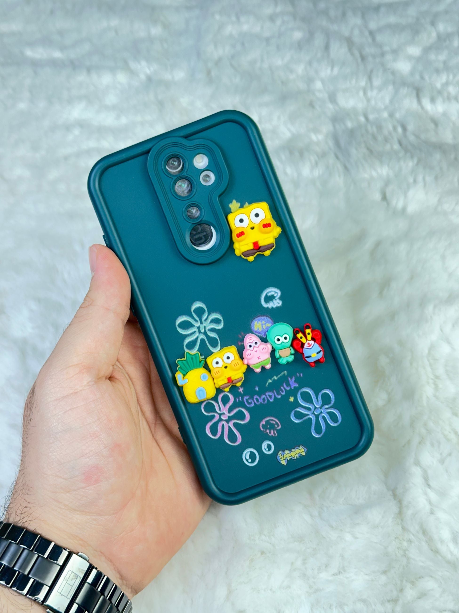 Xiaomi Redmi Note 8 Pro Minimalist Desenli Tatlı Pot Pourri Kılıf