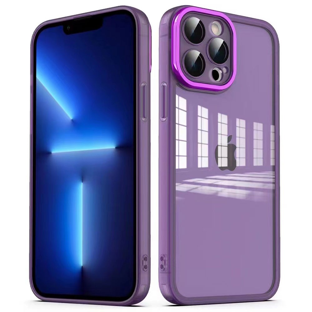 iPhone 12 Pro Max Kamera Korumalı Transparan Berry Kılıf