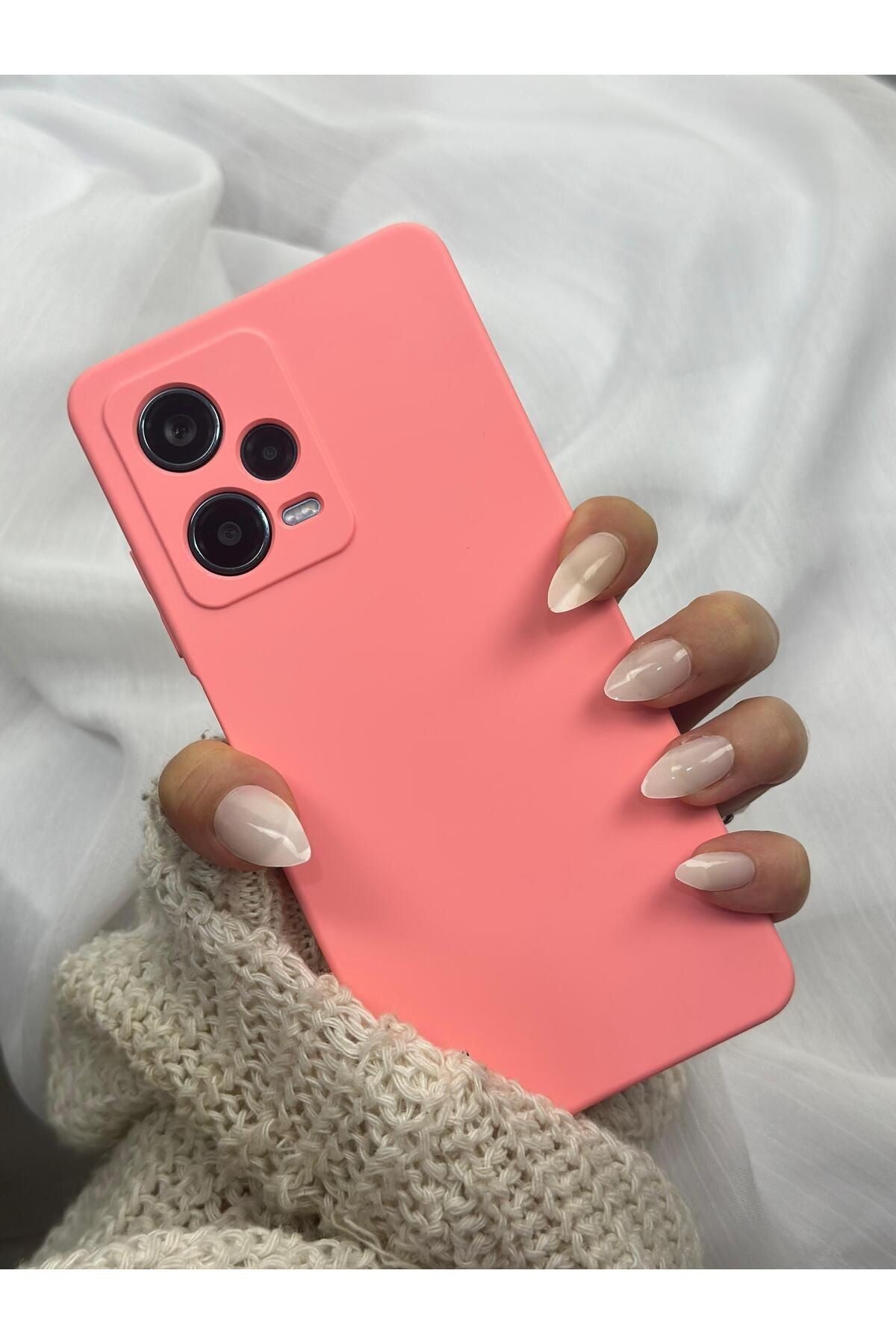 Xiaomi Redmi Note 12 Pro 5g Lansman Kamera Korumalı Içi Kadife Yumuşak Silikon Mara Kılıf