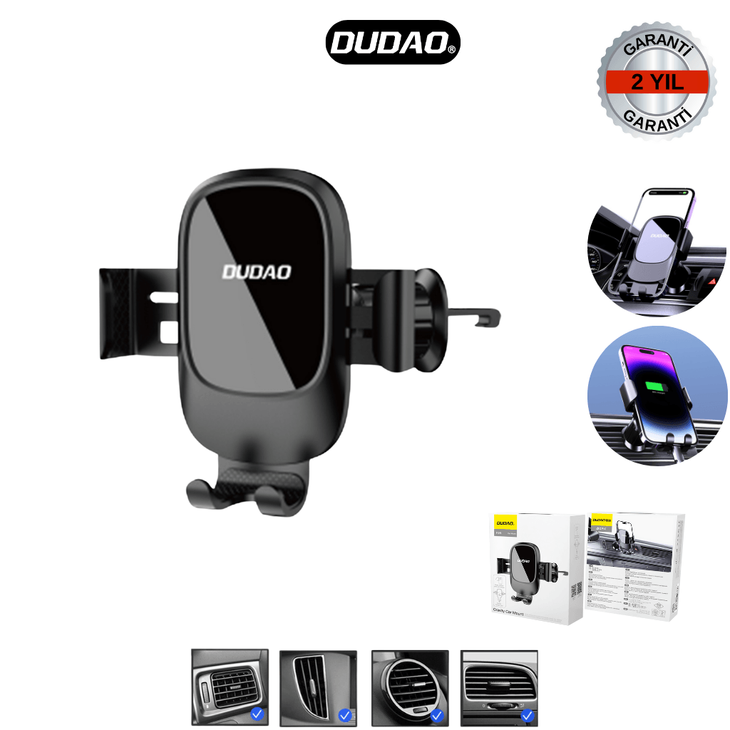 DUDAO F5N Araç içi Telefon Tutucu - Havalandırma Izgarası Uyumlu