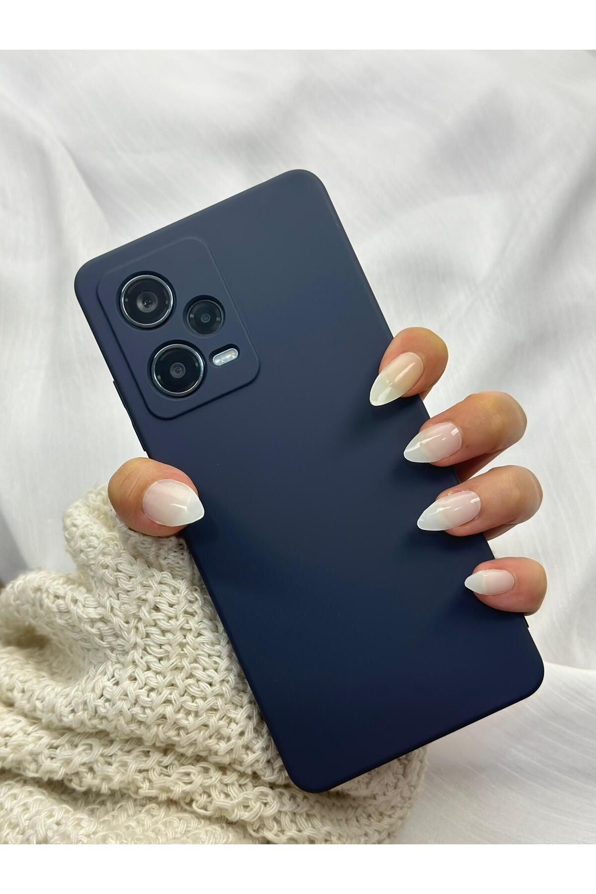 Xiaomi Redmi Note 12 Pro 5g Lansman Kamera Korumalı Içi Kadife Yumuşak Silikon Mara Kılıf