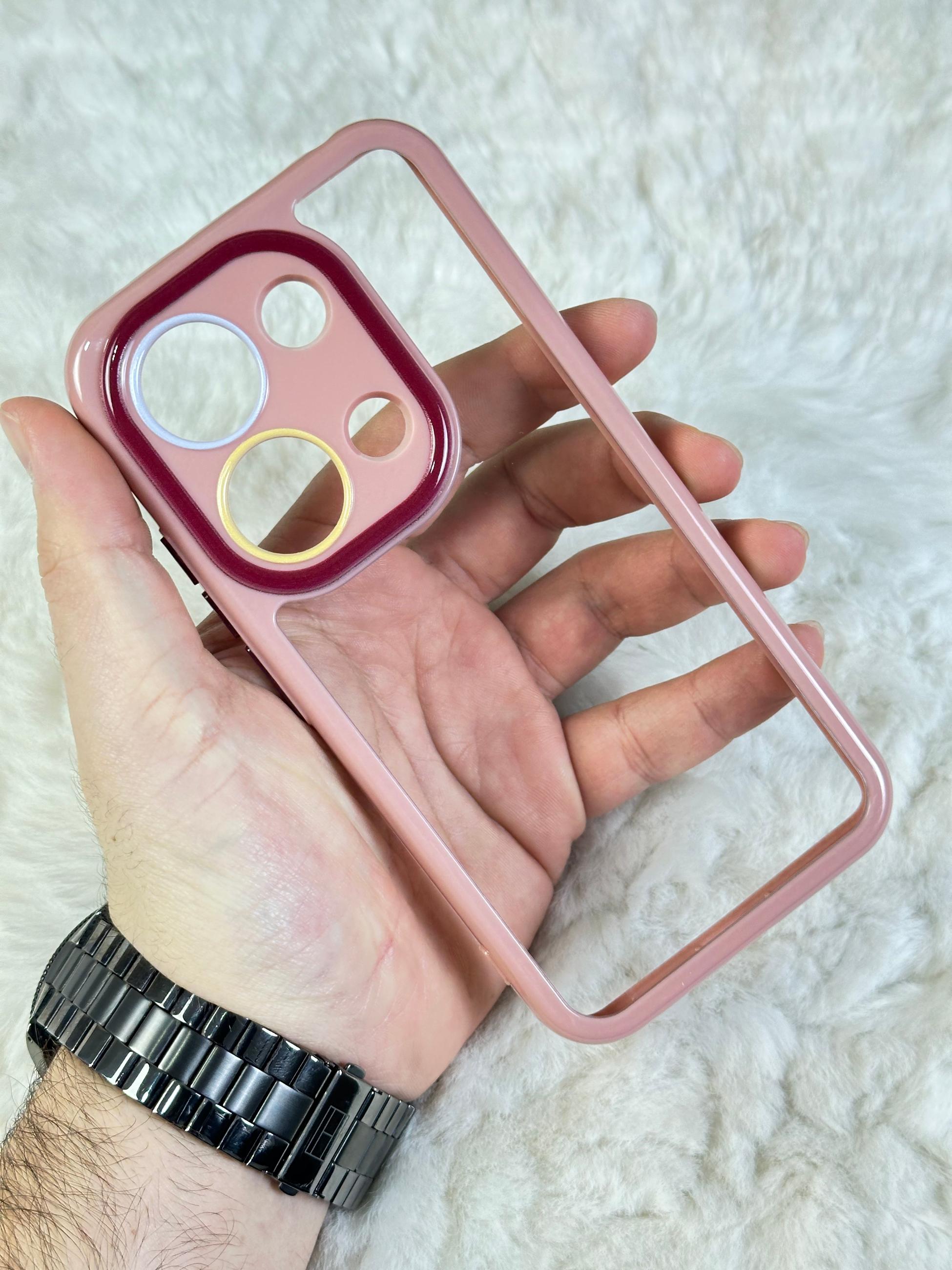 Xiaomi Redmi Note 13 Kamera Korumalı Sağlam Şık Darbeye Dayanıklı Vitamin Kılıf