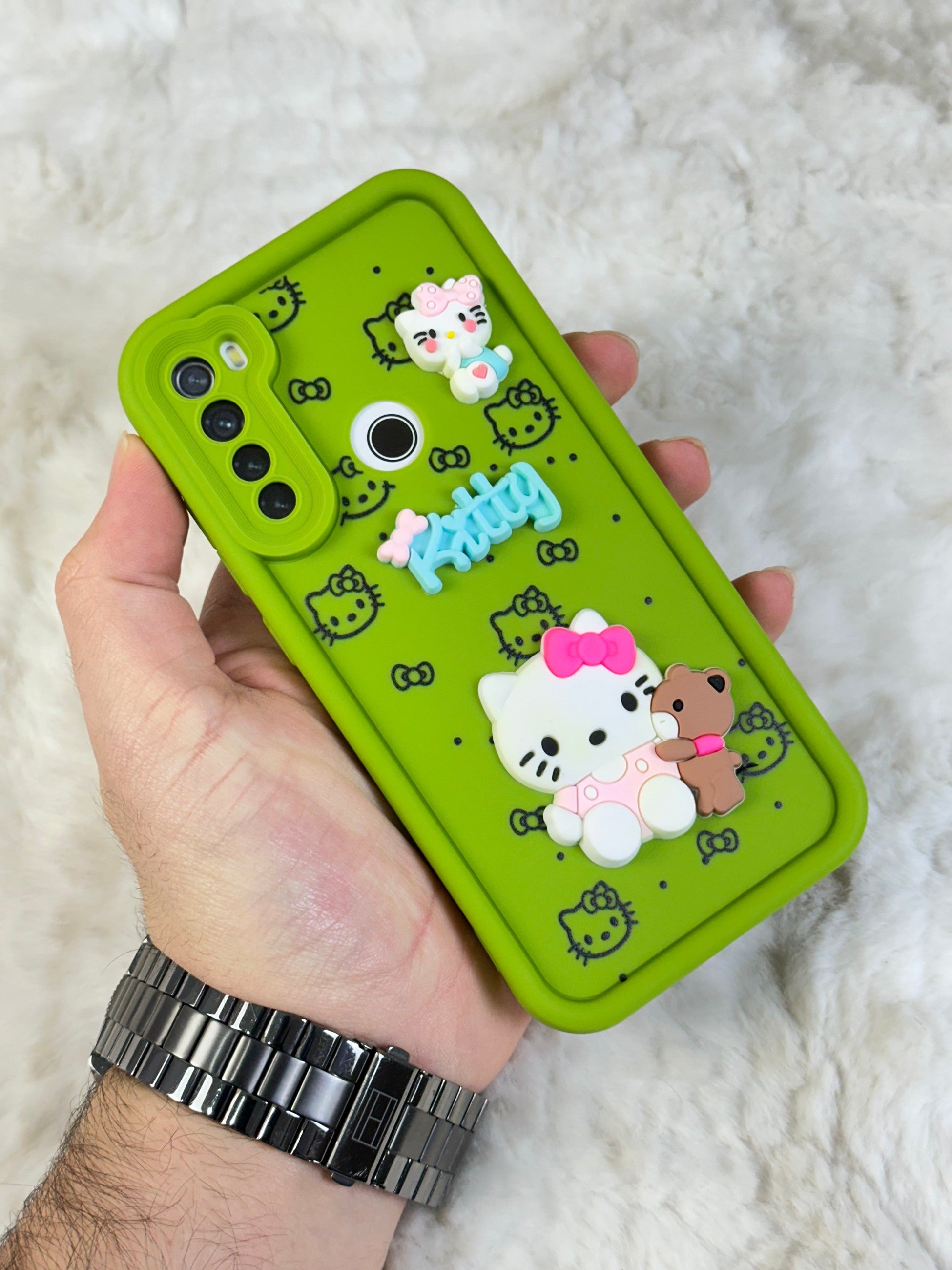 Xiaomi Redmi Note 8 Minimalist Desenli Tatlı Pot Pourri Kılıf