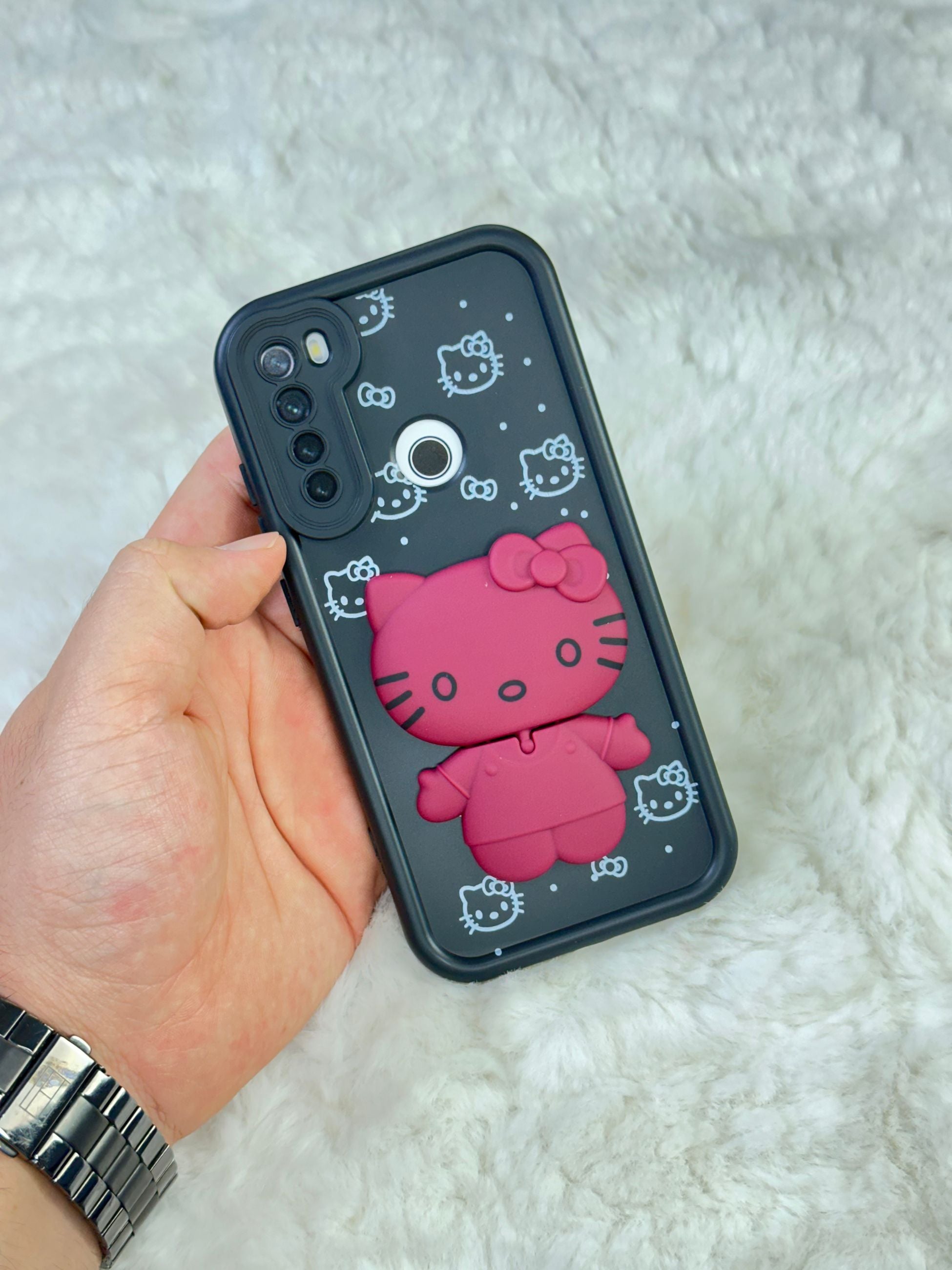 Xiaomi Redmi Note 8 Minimalist Desenli Tatlı Pot Pourri Kılıf