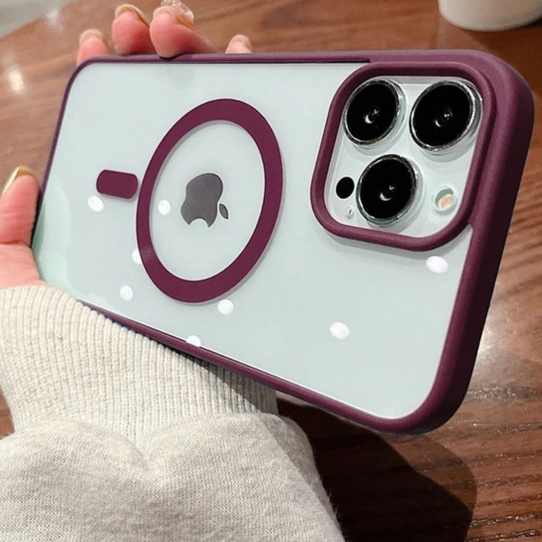 iPhone 14 Pro Magsafe Wireless Şarj Özellikli Silikon Kamera Çıkıntılı Rema Kılıf