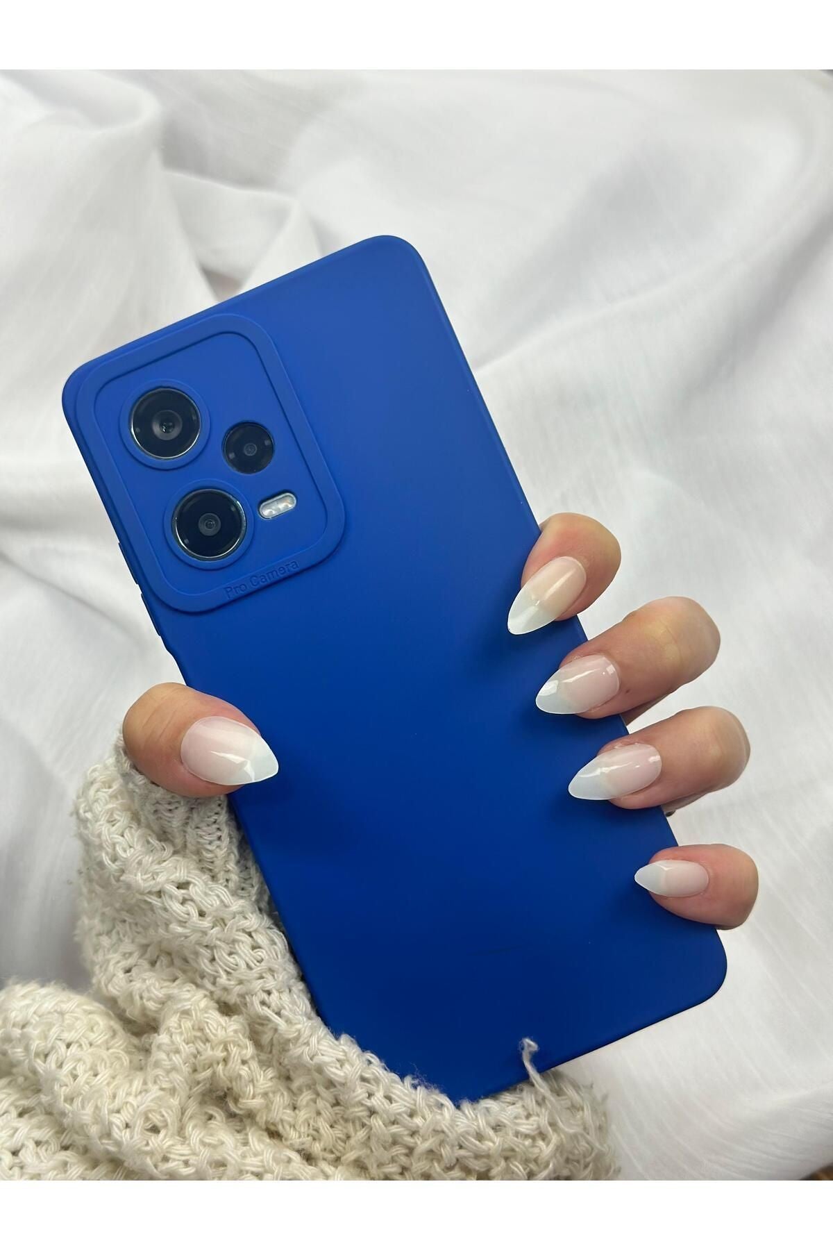 Xiaomi Redmi Note 12 Pro 5g Lansman Kamera Korumalı Içi Kadife Yumuşak Silikon Mara Kılıf