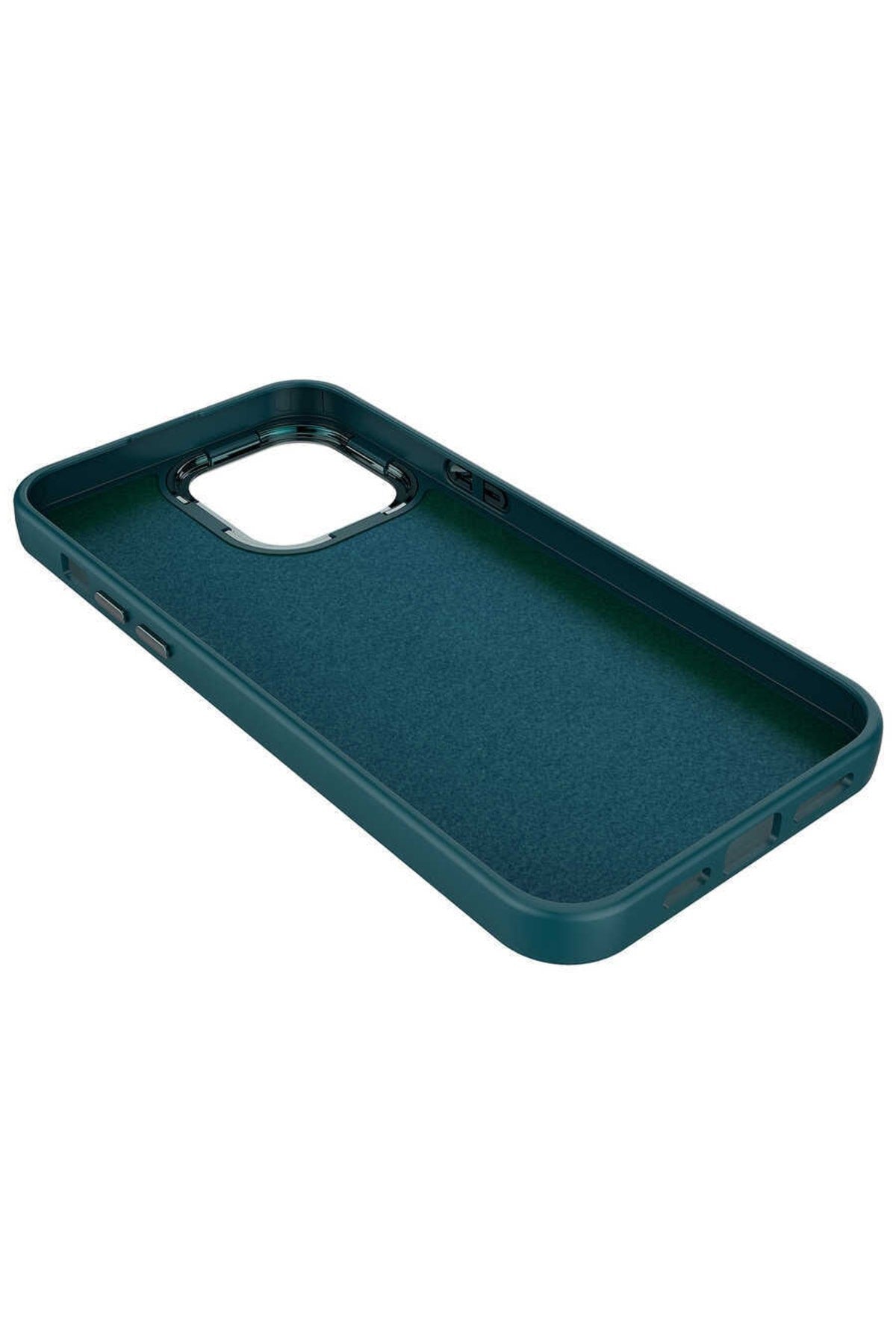 iPhone 13 Pro Max Kılıf Içi Kadife Parlak Detaylı Pastel Silikon Ruby Kılıf