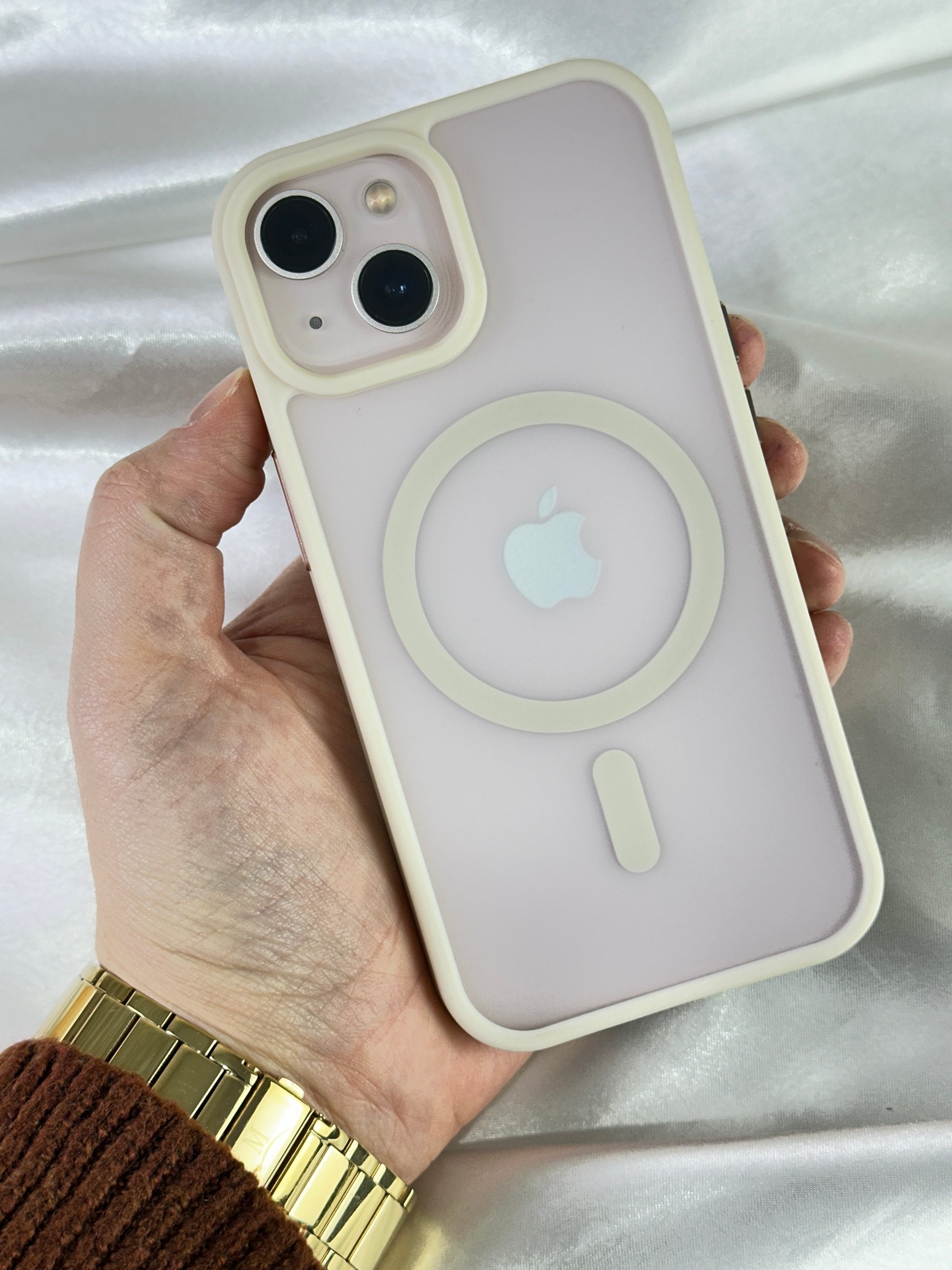 iPhone 15 Magsafe Uyumlu Mat Kamera Korumalı Renkli Vio Kılıf