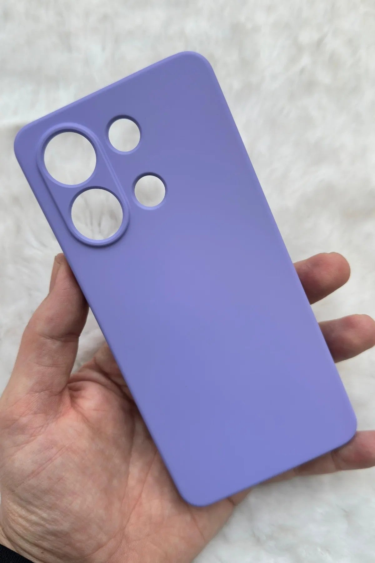 Xiaomi Redmi Note 13 Pro 4G Lansman Içi Kadife Yumuşak Silikon Mara